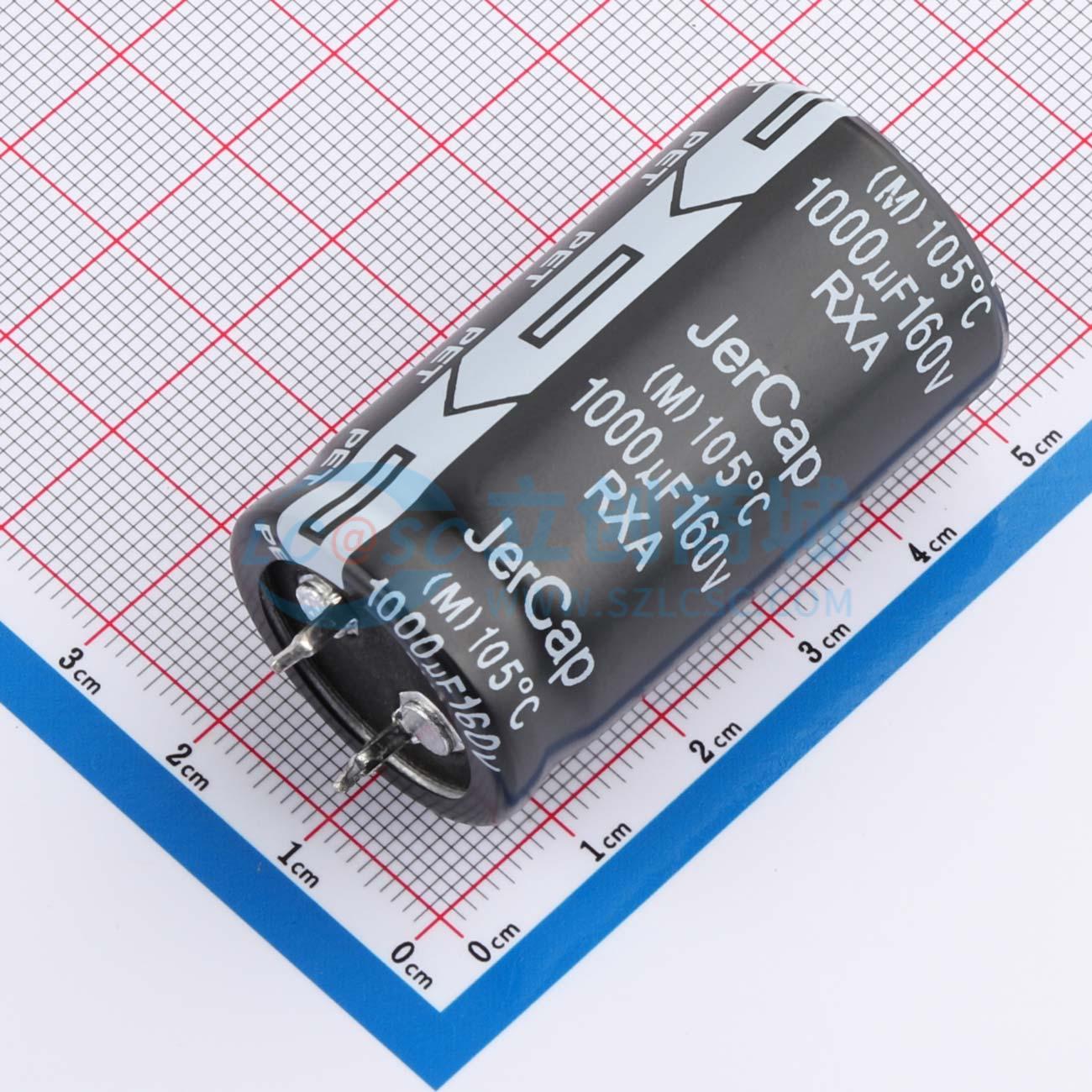 点击查看大图 RXA160V1000M25X45实物图