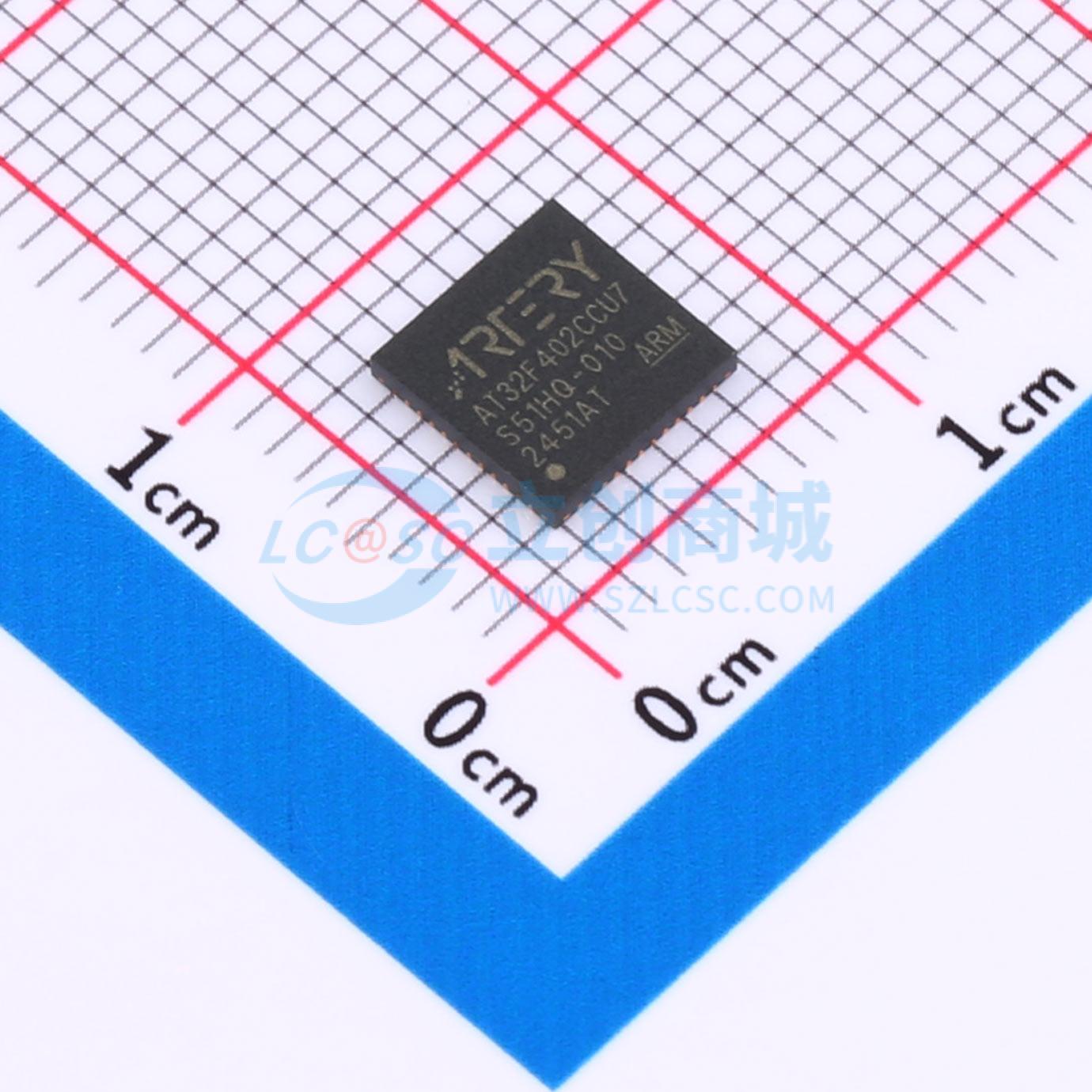 AT32F402CCU7实物图