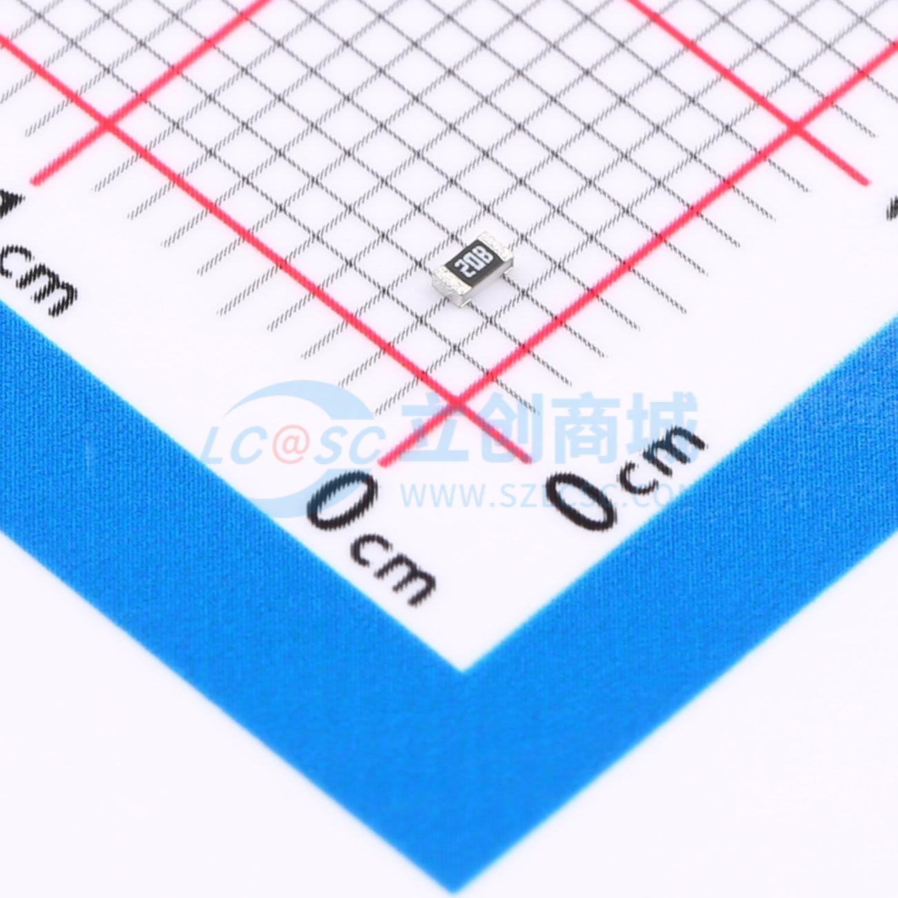 点击查看大图 FRR0603F1581TS实物图