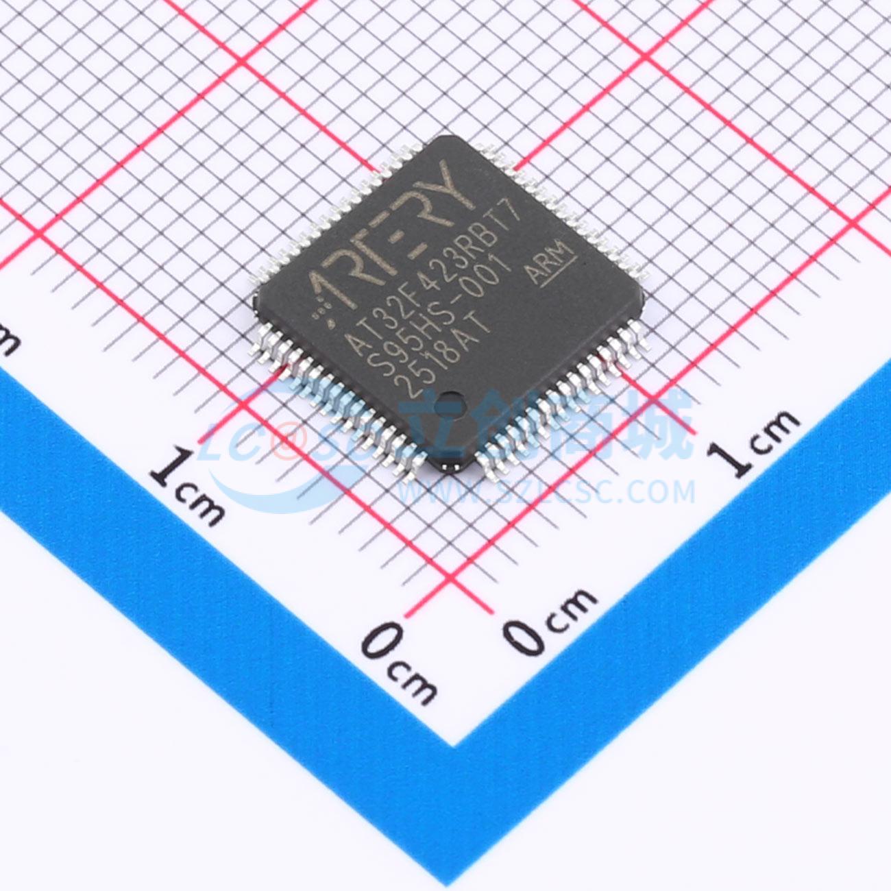 点击查看大图 AT32F423RBT7实物图
