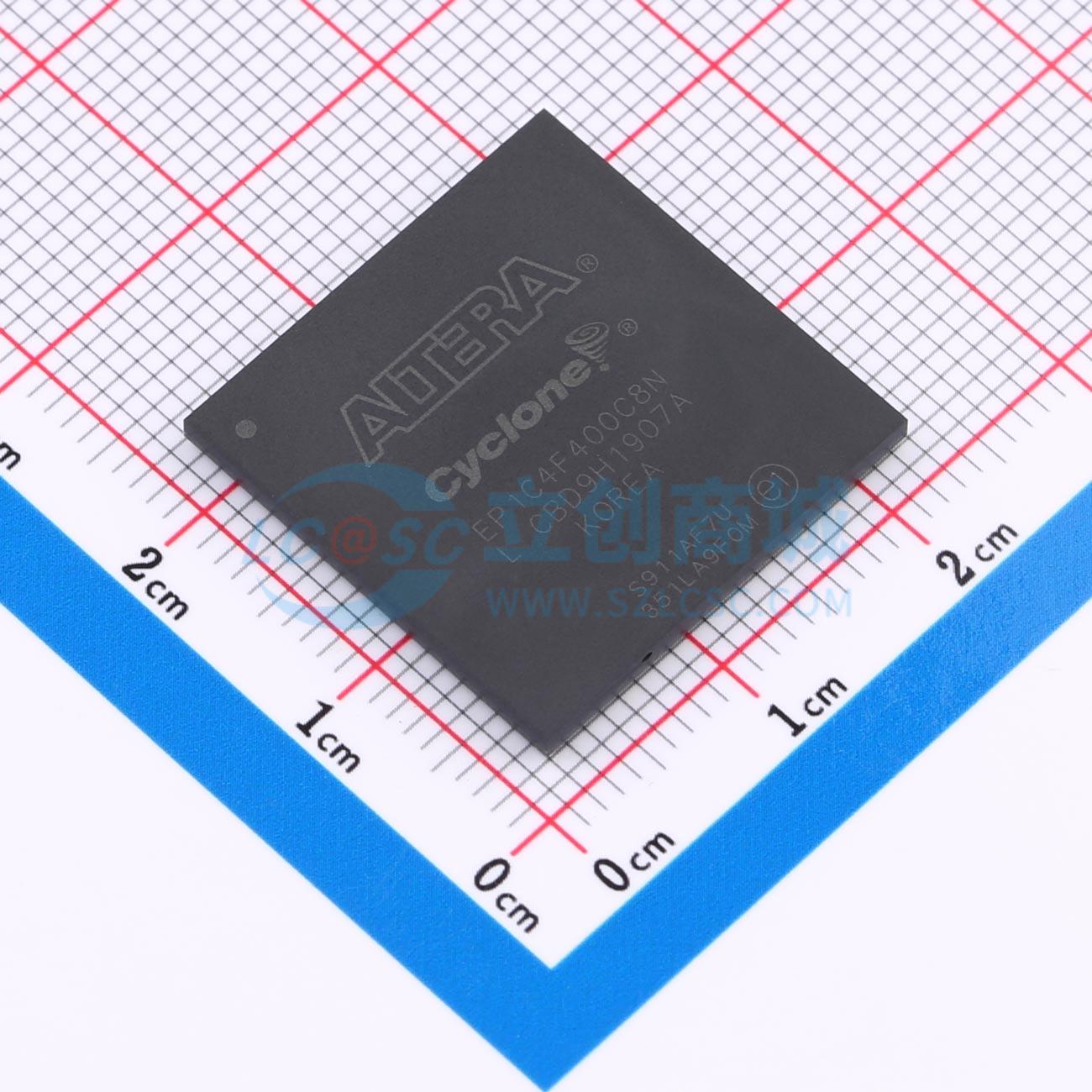 点击查看大图 EP1C4F400C8N实物图