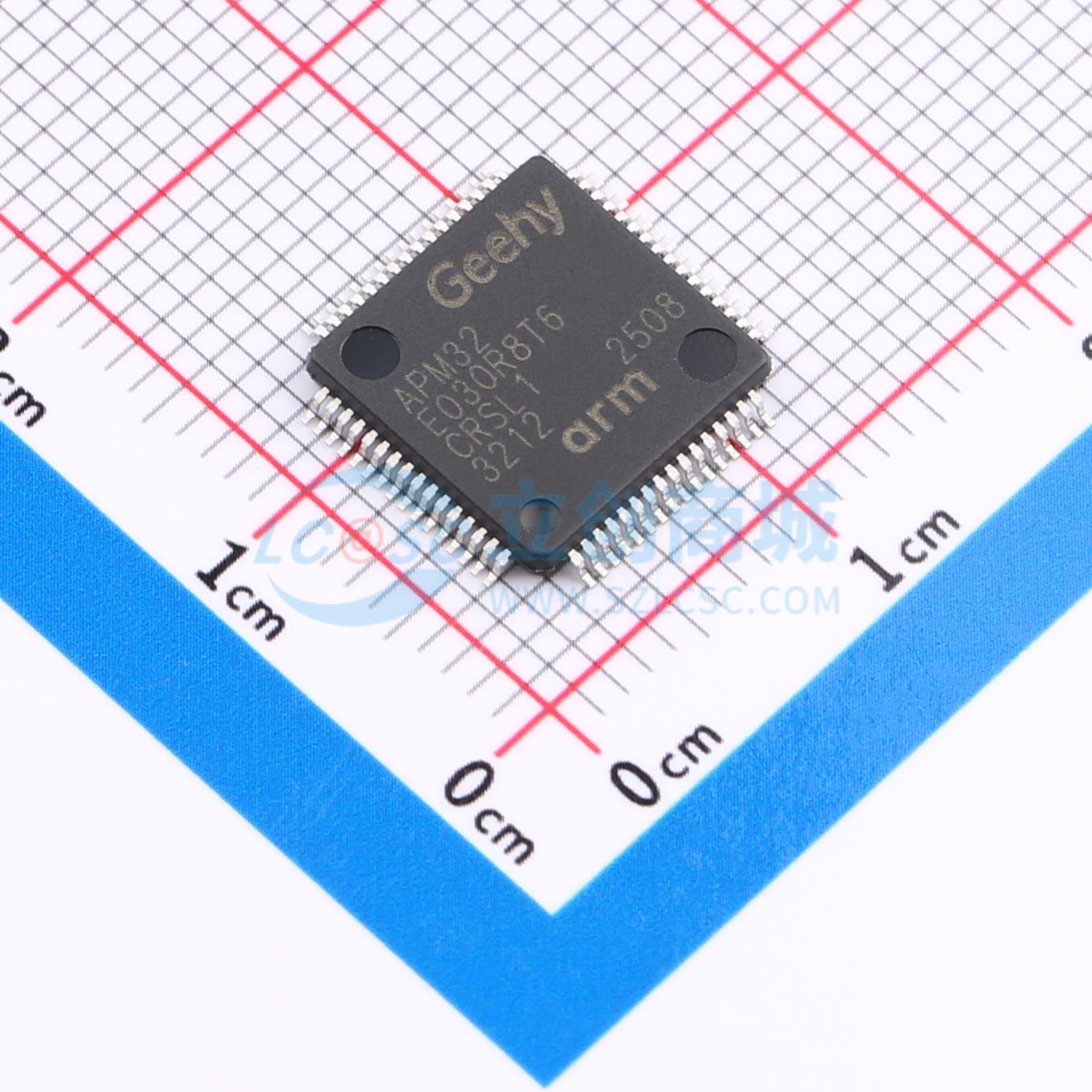 点击查看大图 APM32E030R8T6实物图