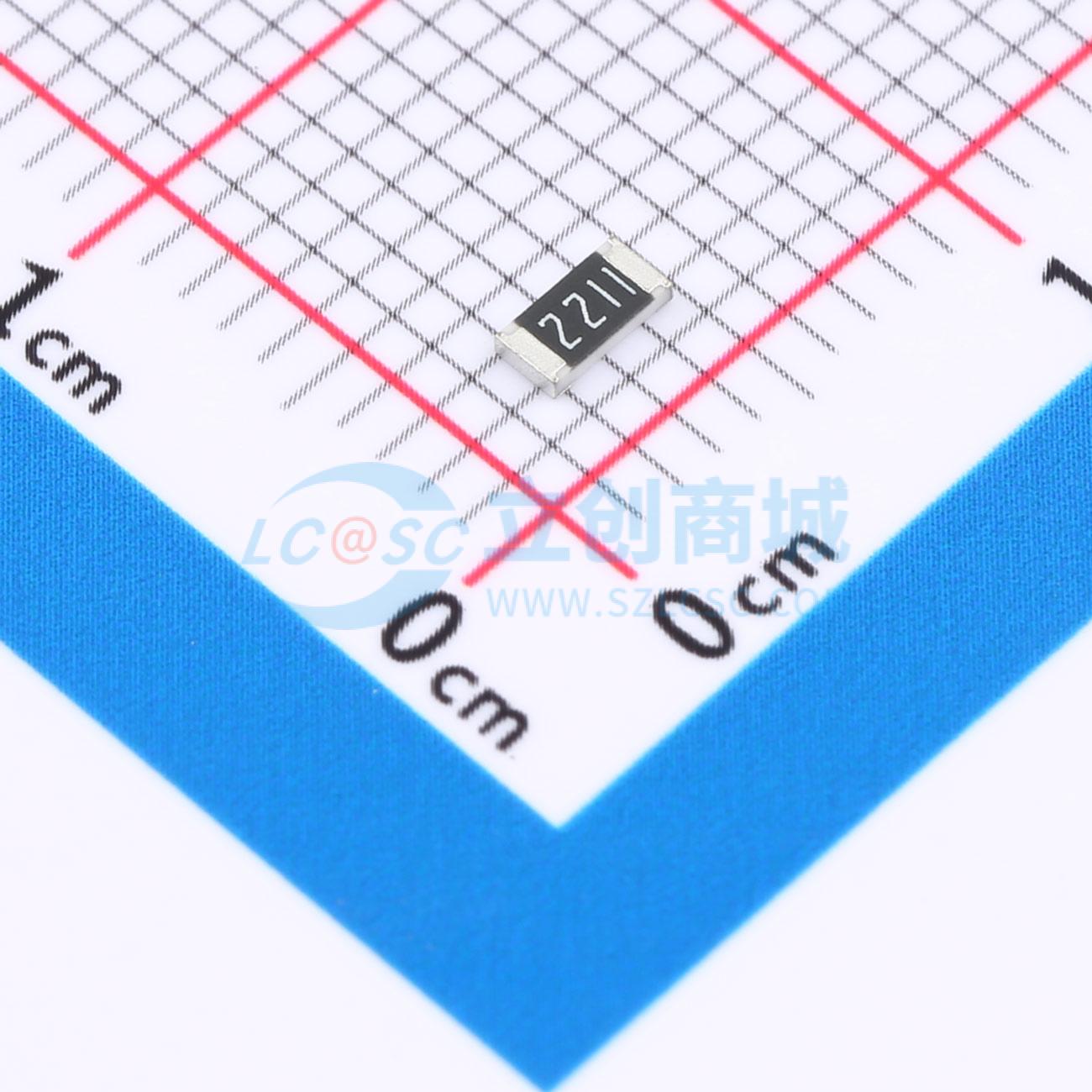 点击查看大图 FRC1206F2211TS实物图
