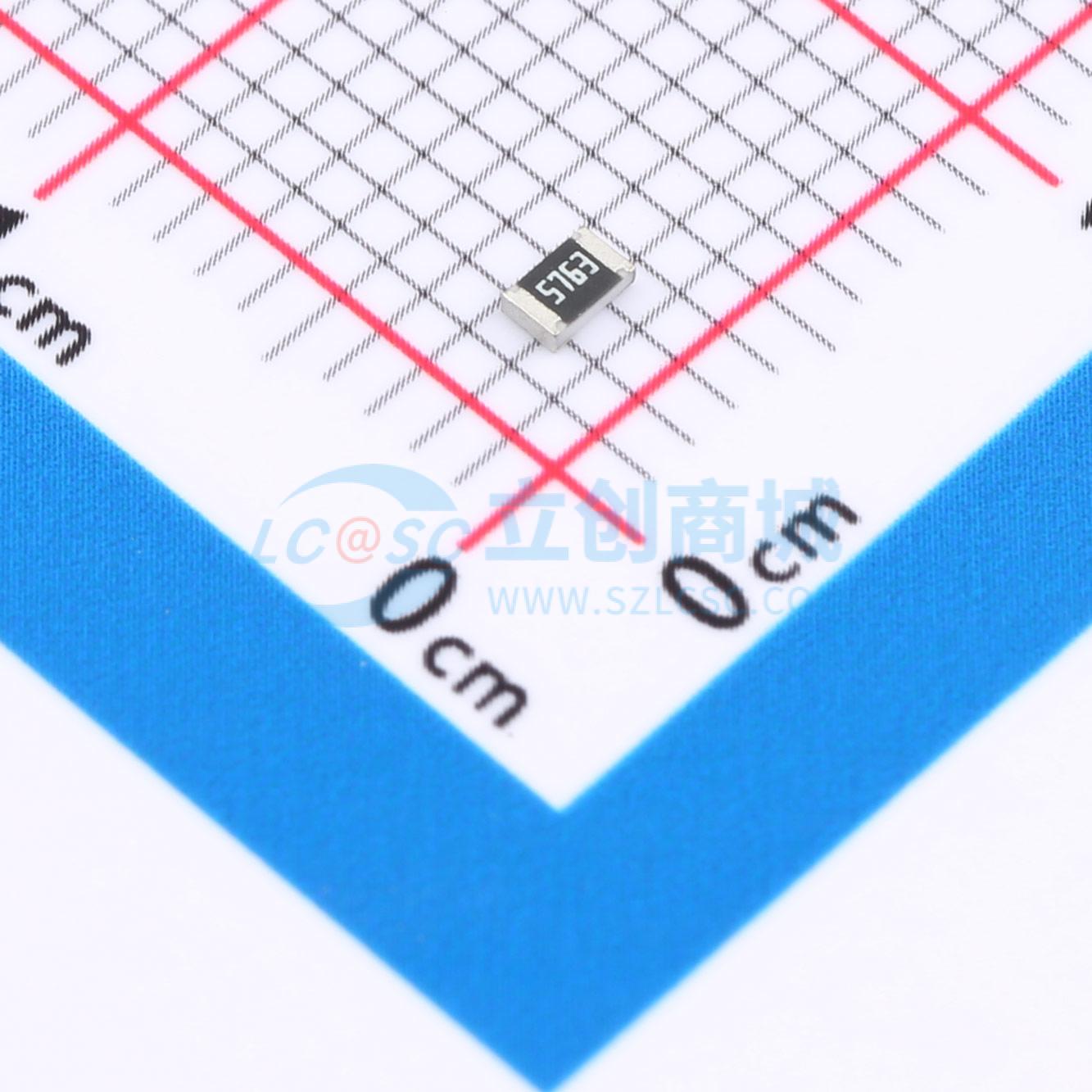 FRC0805F5763TS实物图