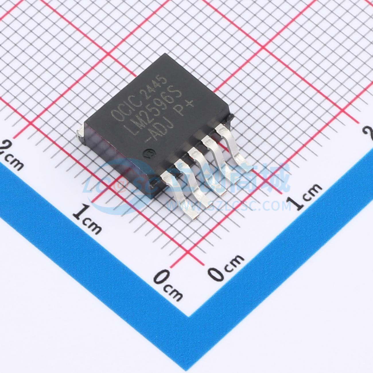 点击查看大图 LM2596S-ADJ(OCIC)实物图
