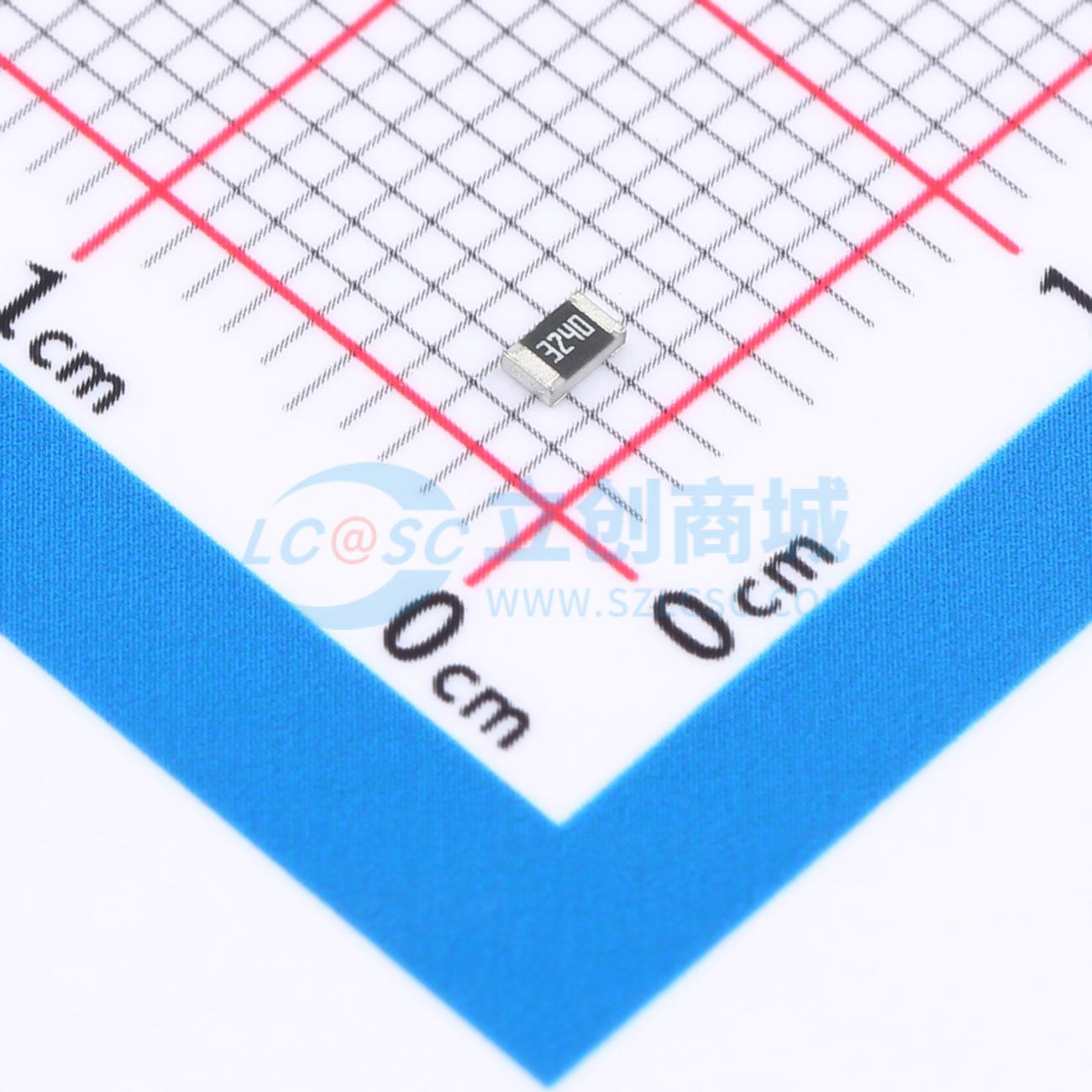 FRC0805F3240TS实物图