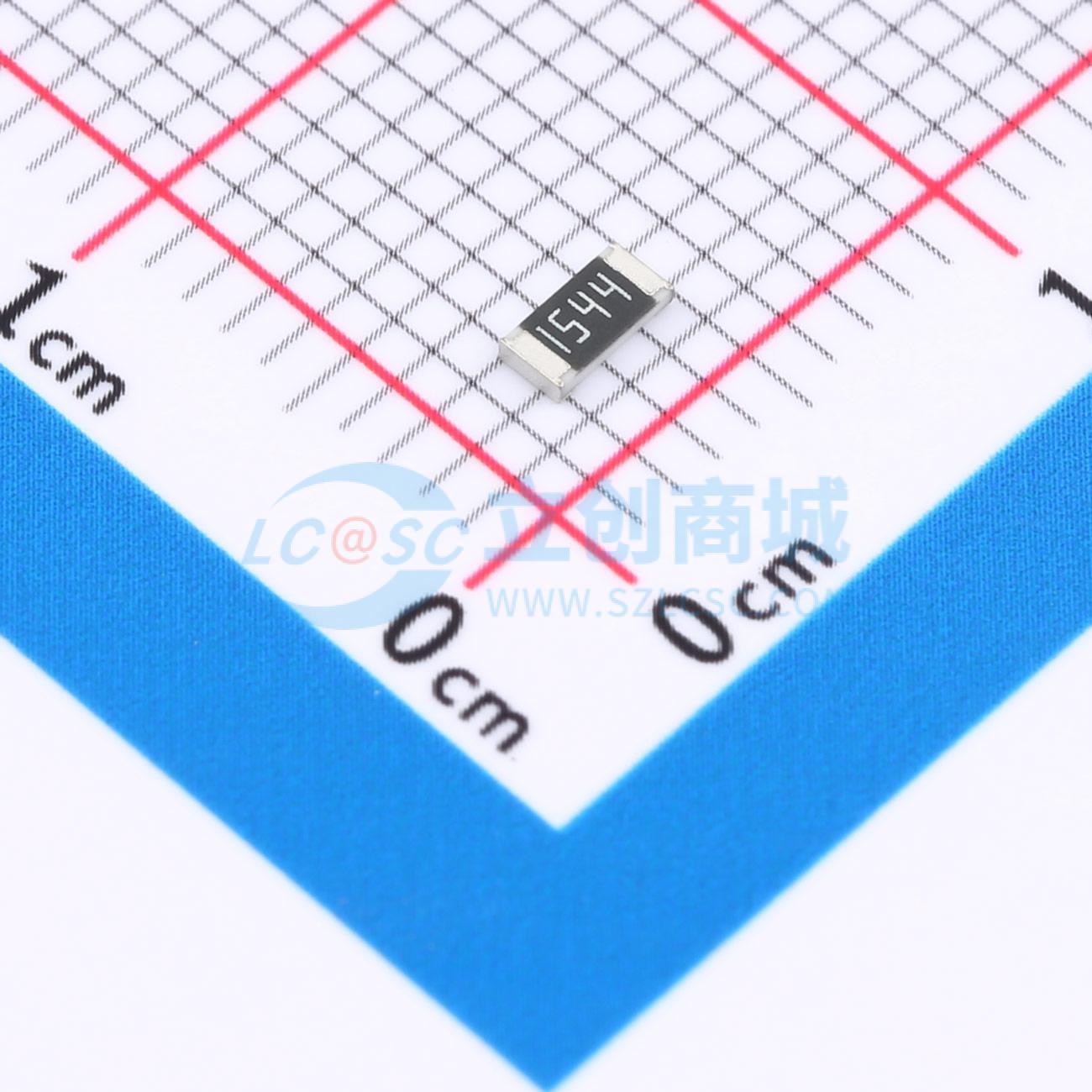 FRC1206F1544TS实物图