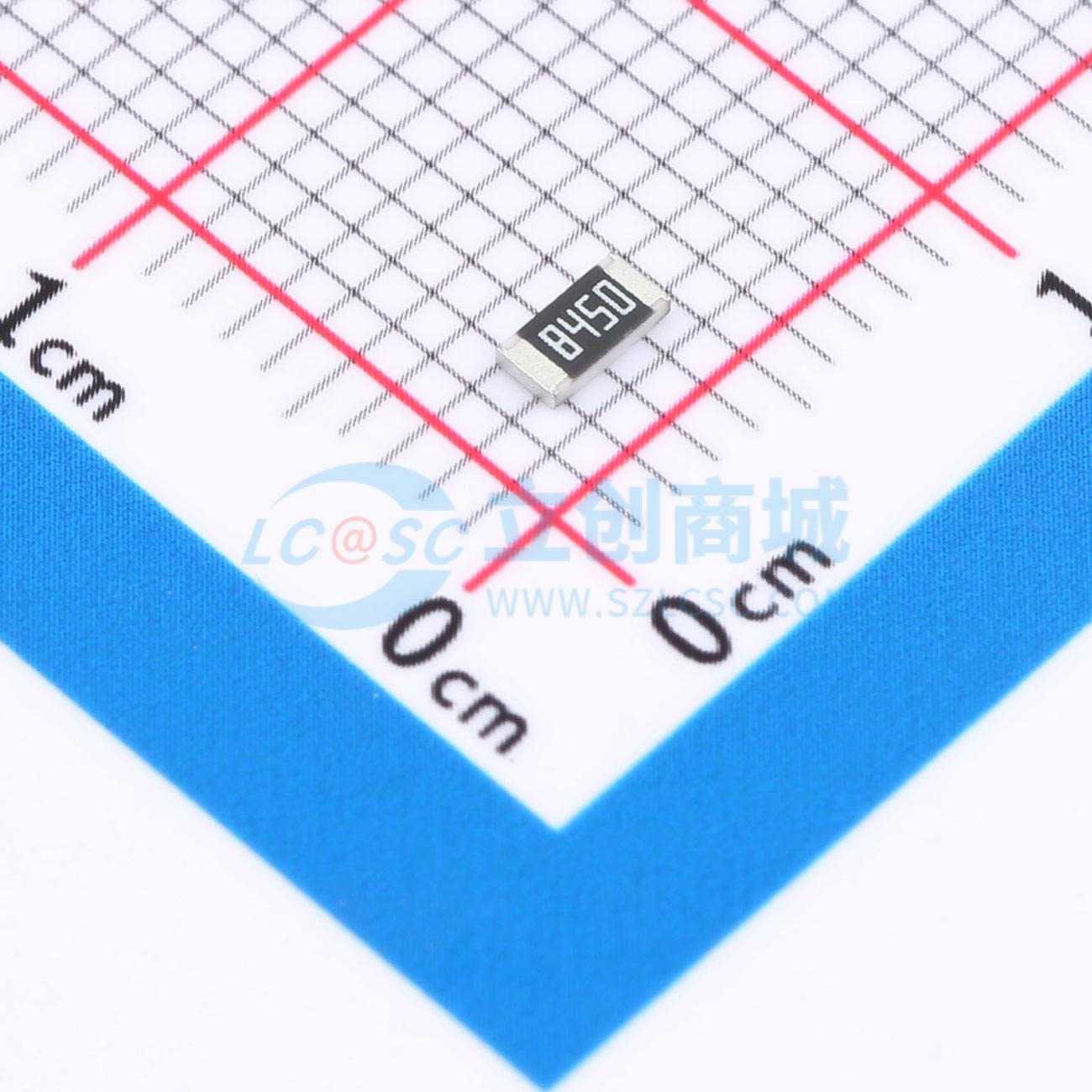 点击查看大图 FRC1206F8450TS实物图