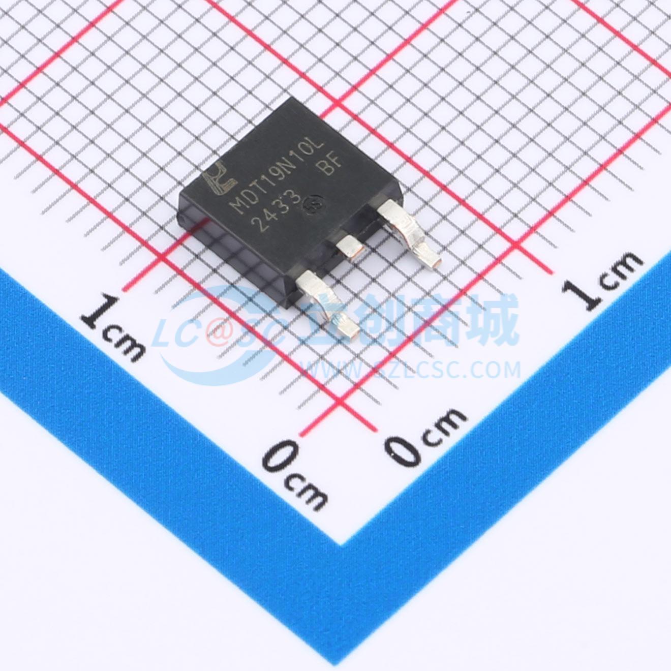 点击查看大图 MDT19N10L实物图