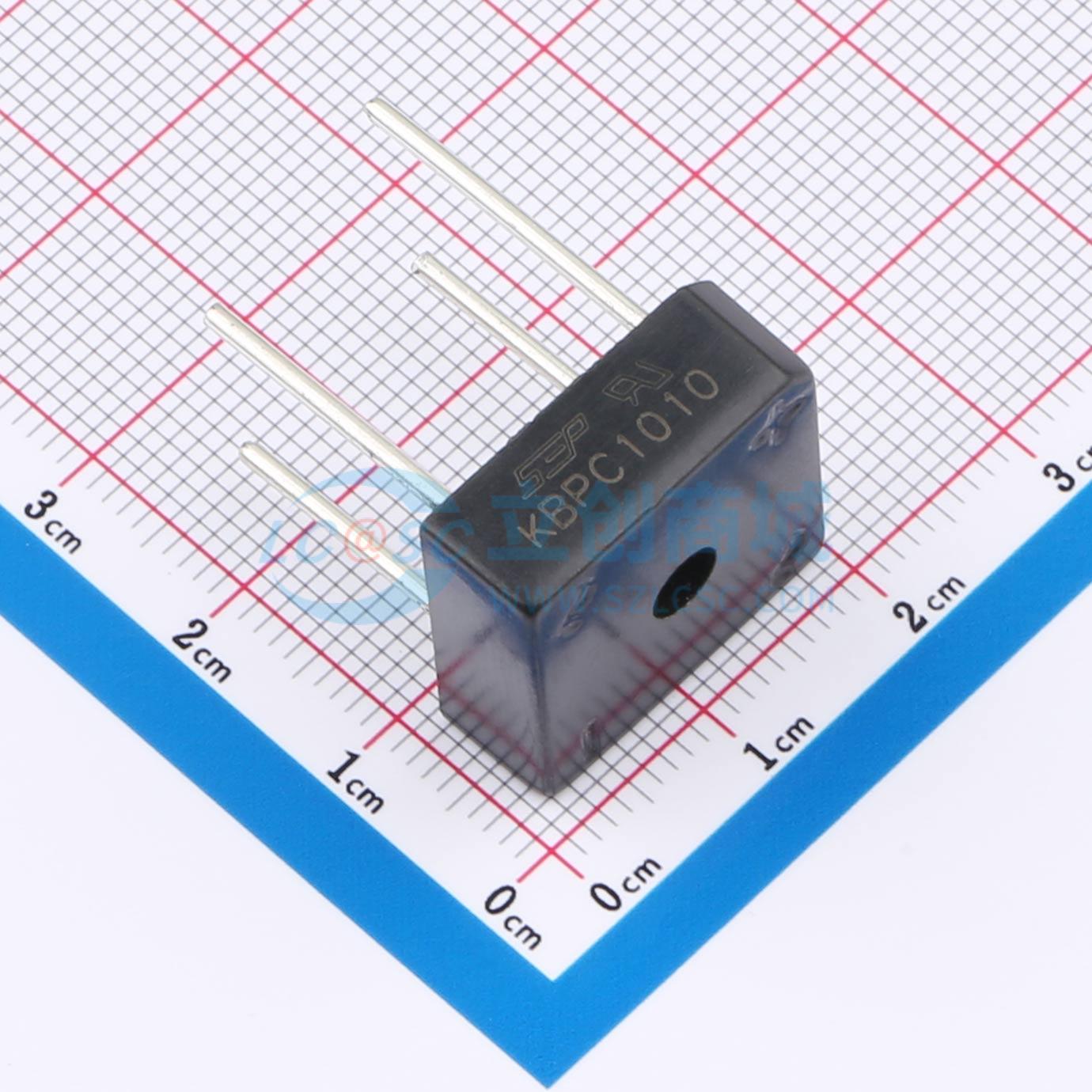 点击查看大图 KBPC1010实物图