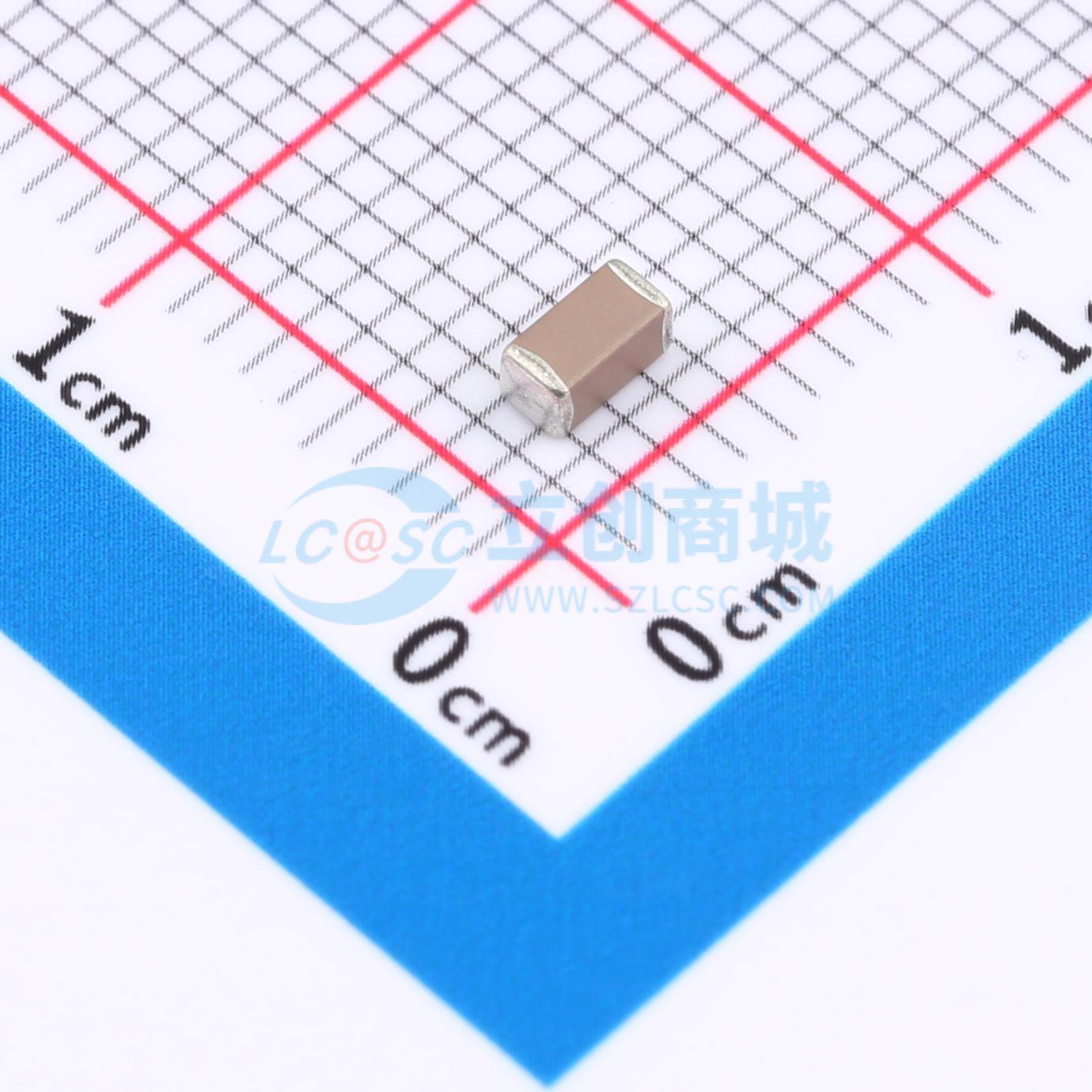 点击查看大图 CSA1206X7R105K500NT实物图