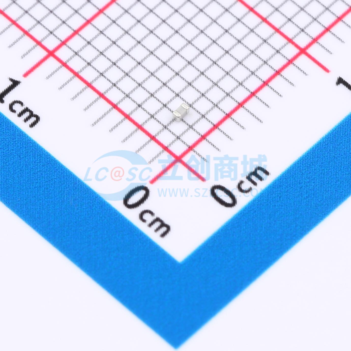 点击查看大图 0402N181G500CT实物图