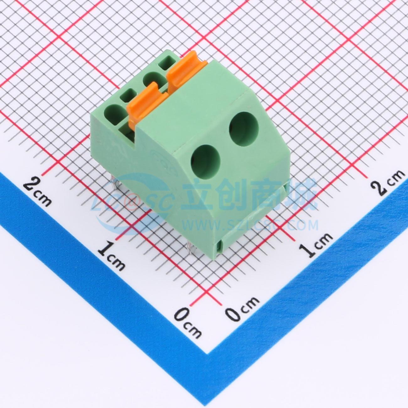 点击查看大图 DG237-5.08-02P-14-00A(H)实物图