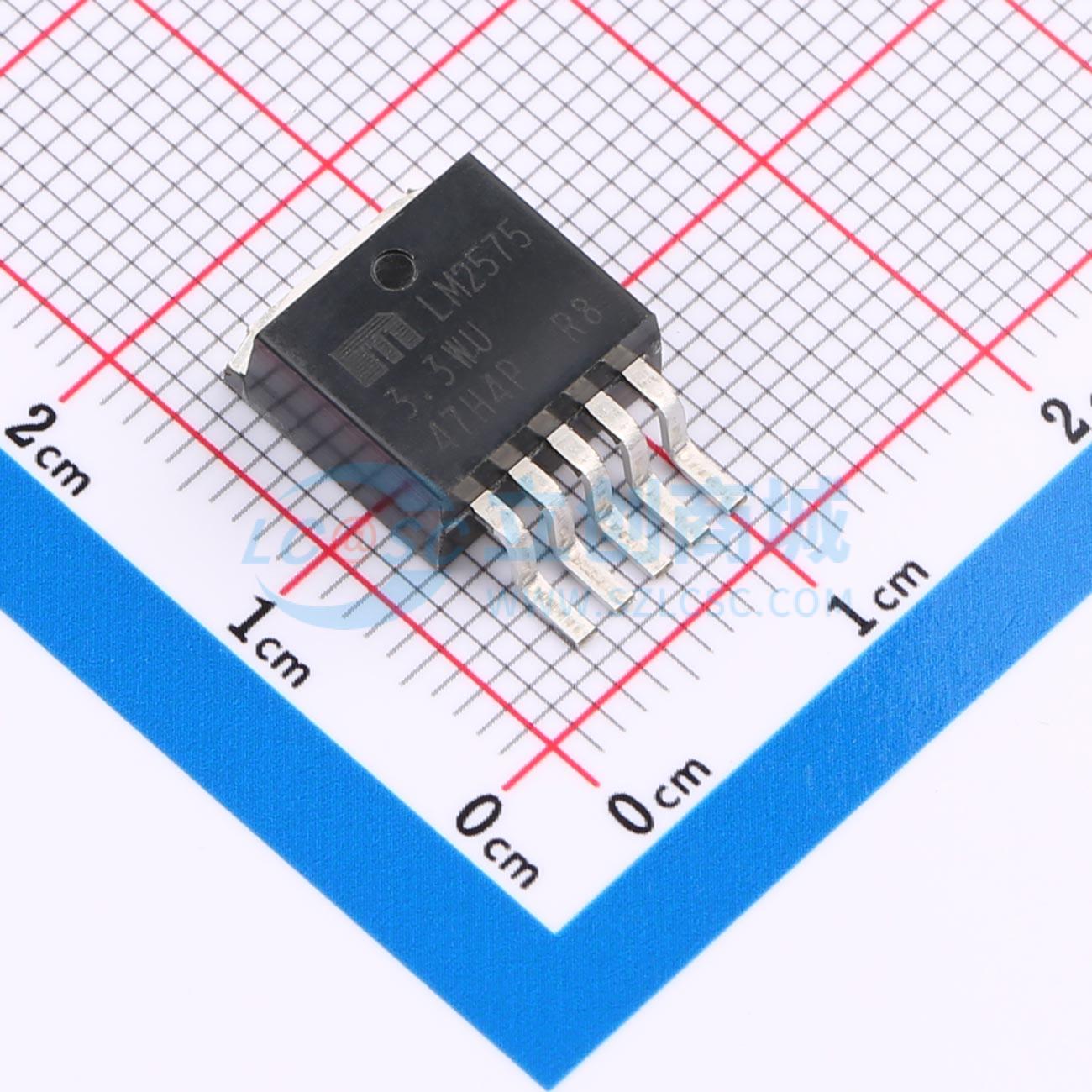 点击查看大图 LM2575-3.3WU实物图