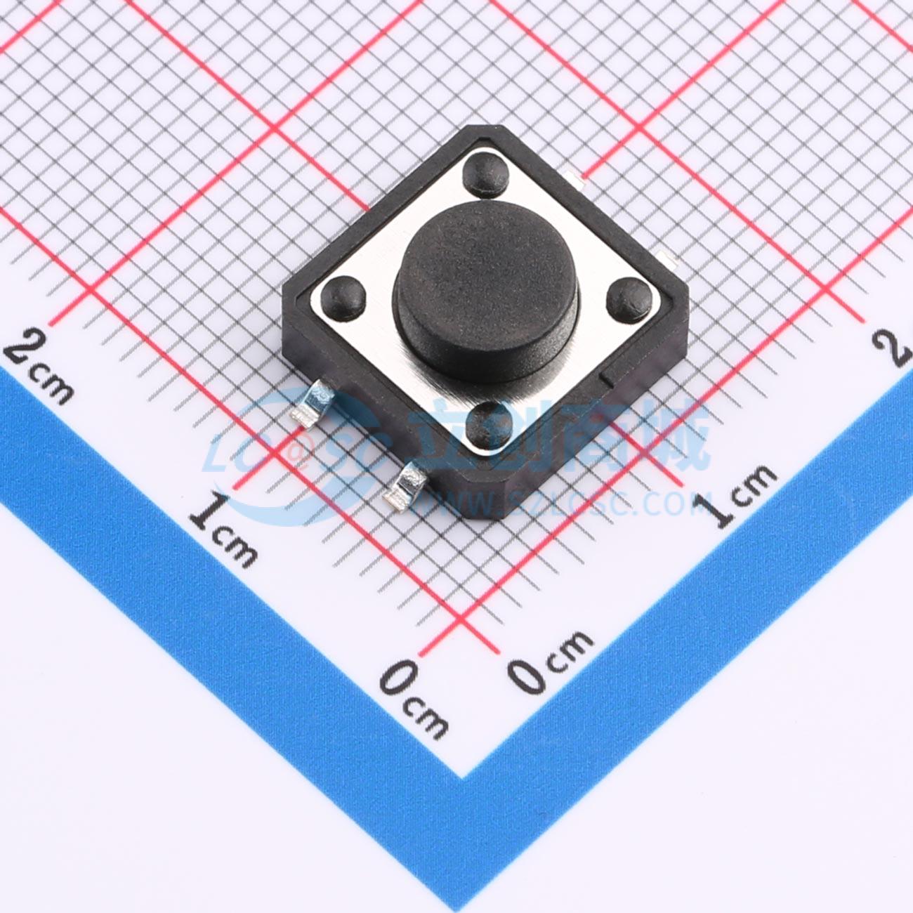 点击查看大图 TS1103S-12x12x5.5SMD实物图