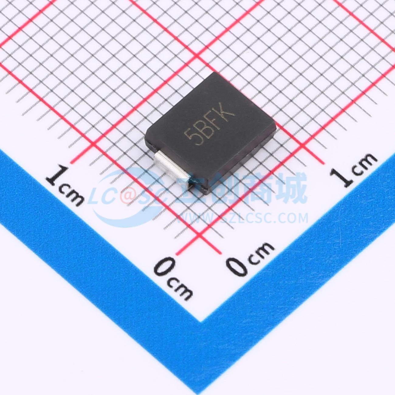 点击查看大图 5.0SMDJ30CA实物图