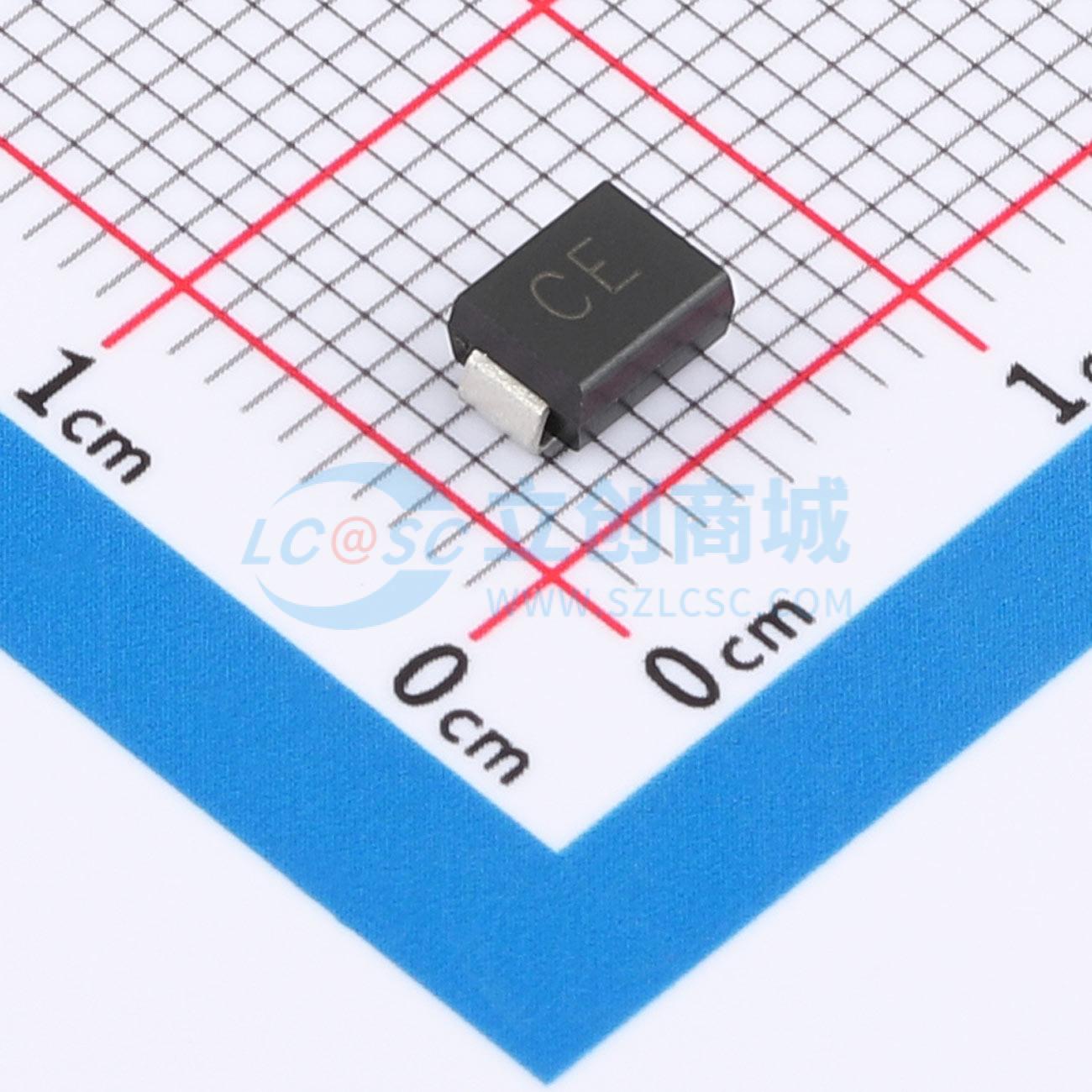 点击查看大图 SMBJ26CA实物图