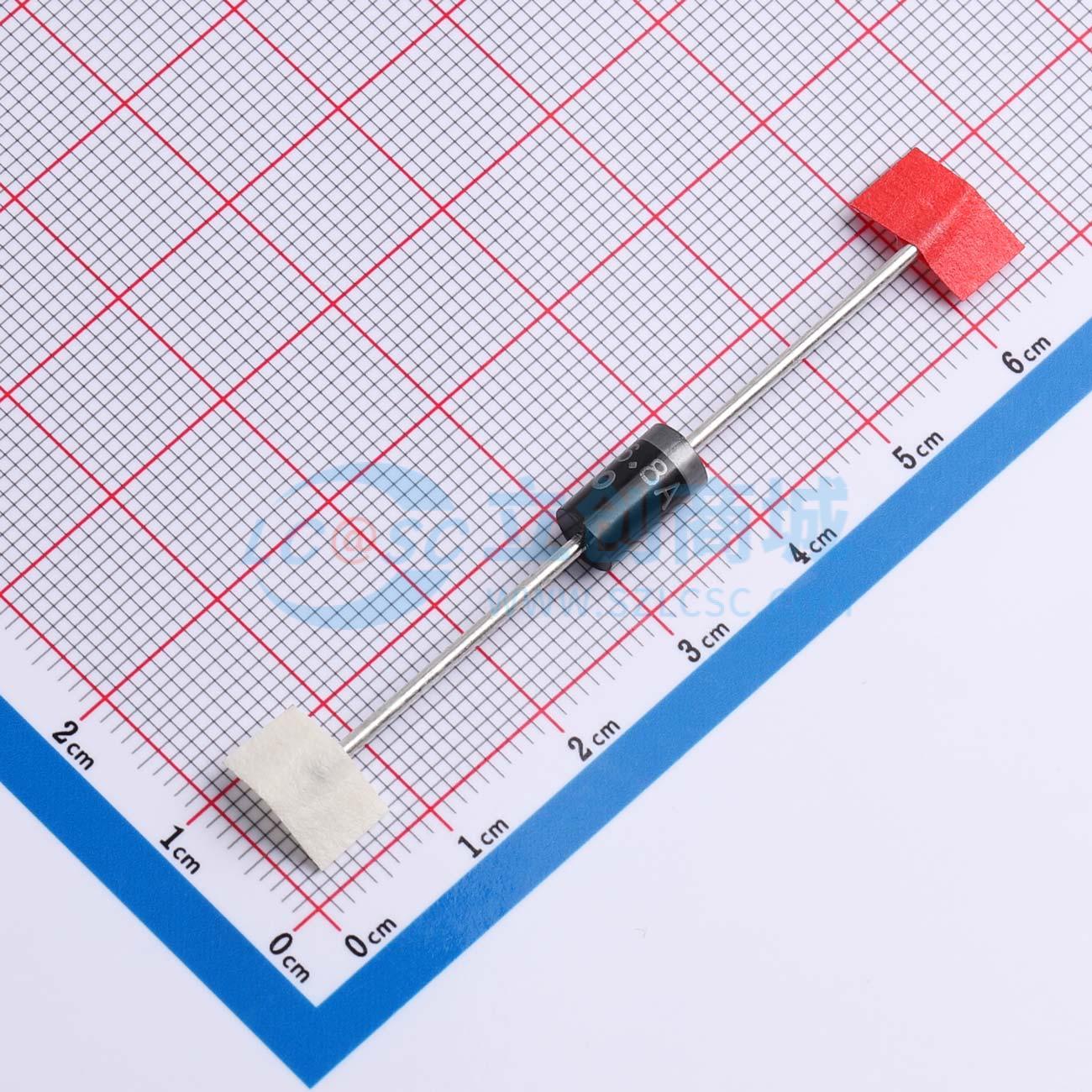 点击查看大图 1.5KE6.8A实物图