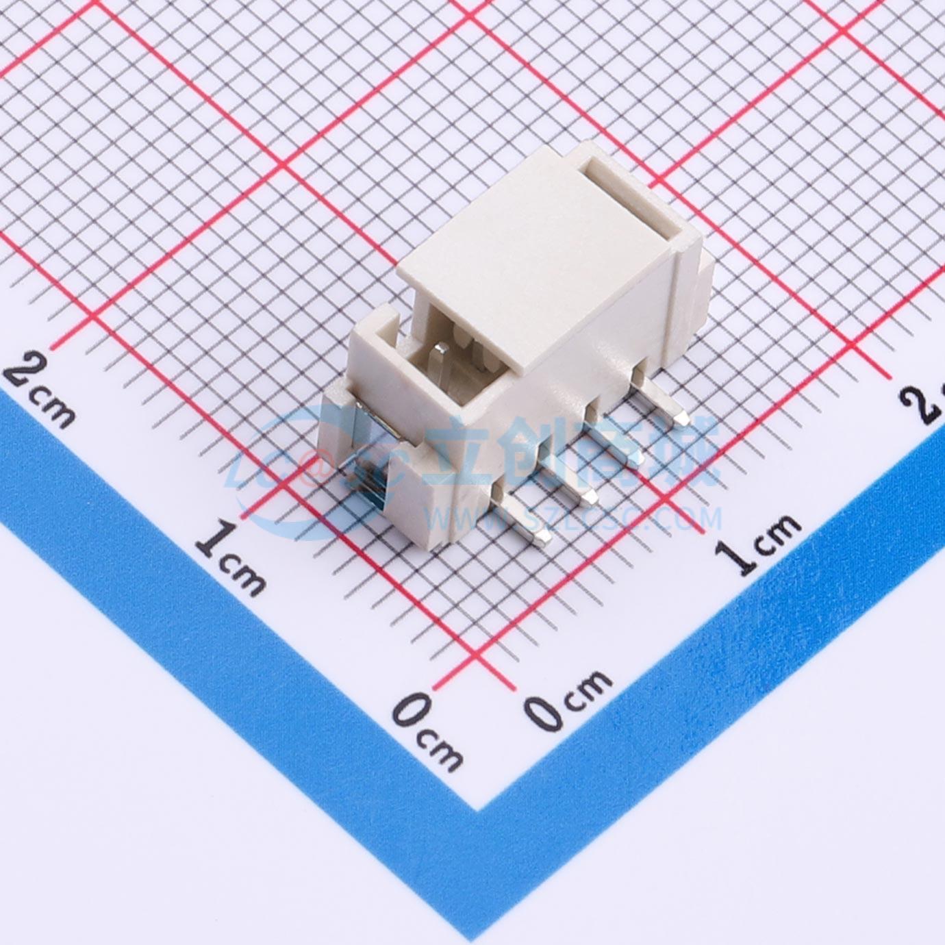 点击查看大图 ZX-HA2.54-4PLT-XM实物图