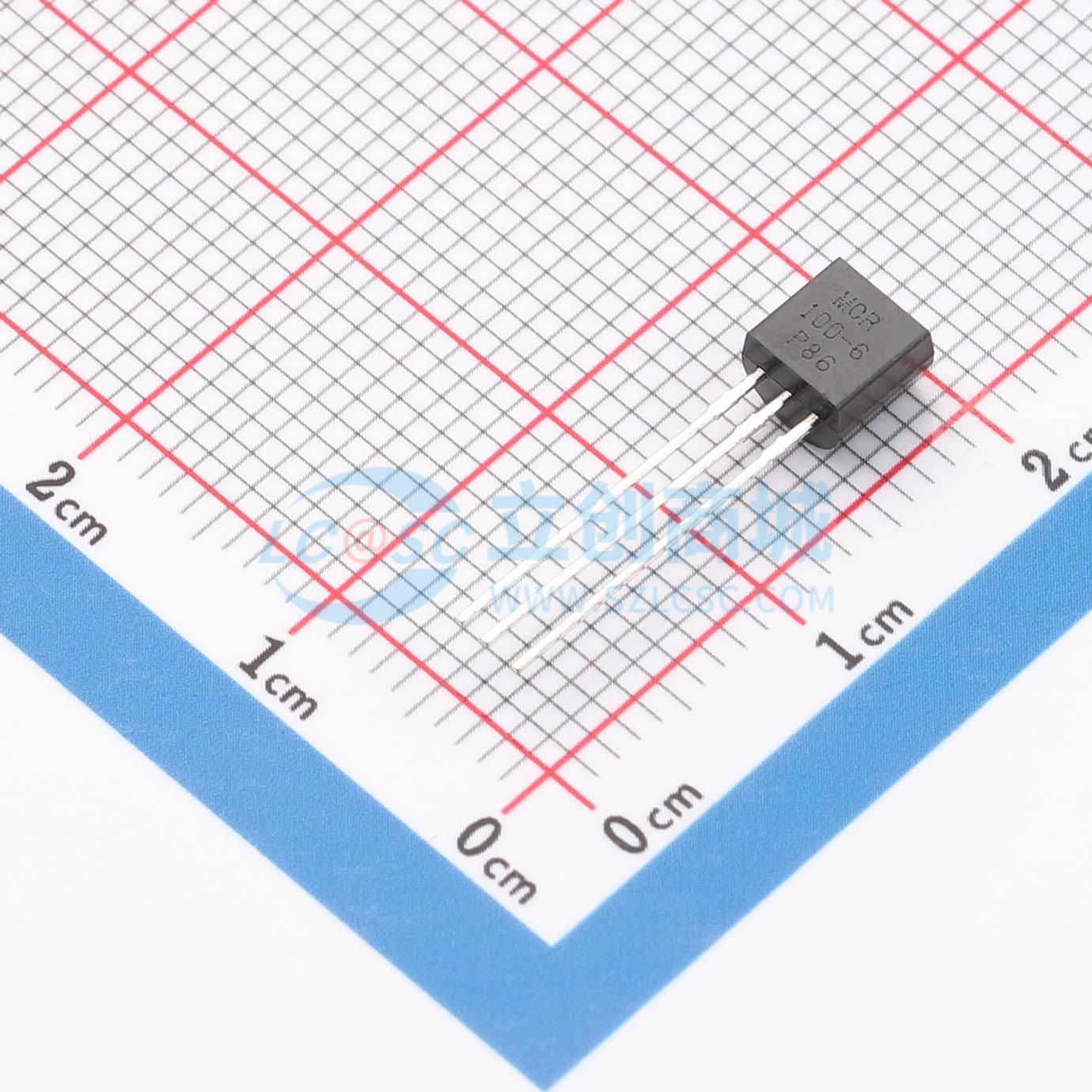 点击查看大图 MCR100-6-TO-92实物图