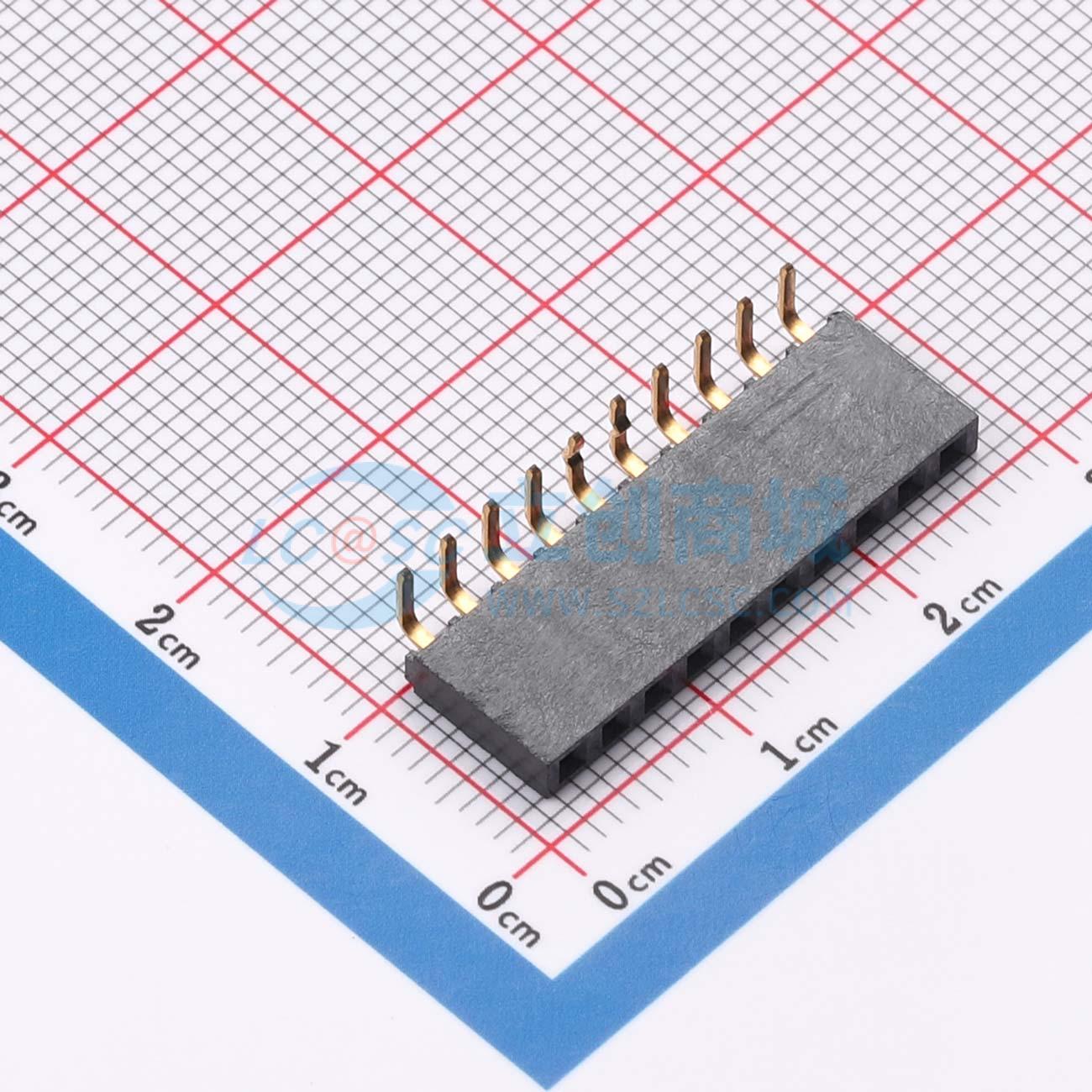 点击查看大图 SSW-110-02-G-S-RA-LL实物图