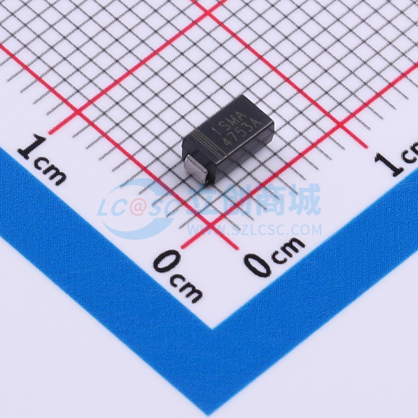 点击查看大图 1SMA4753A实物图