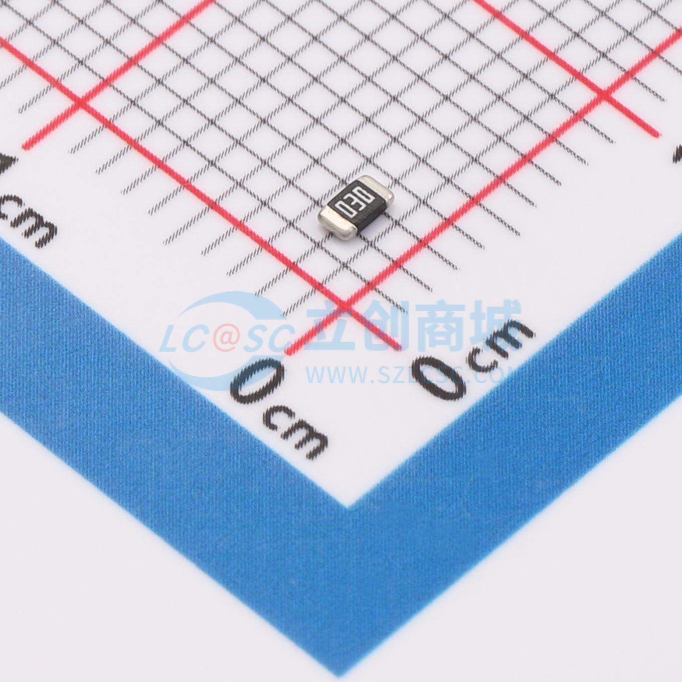 点击查看大图 RE0805FAR030实物图