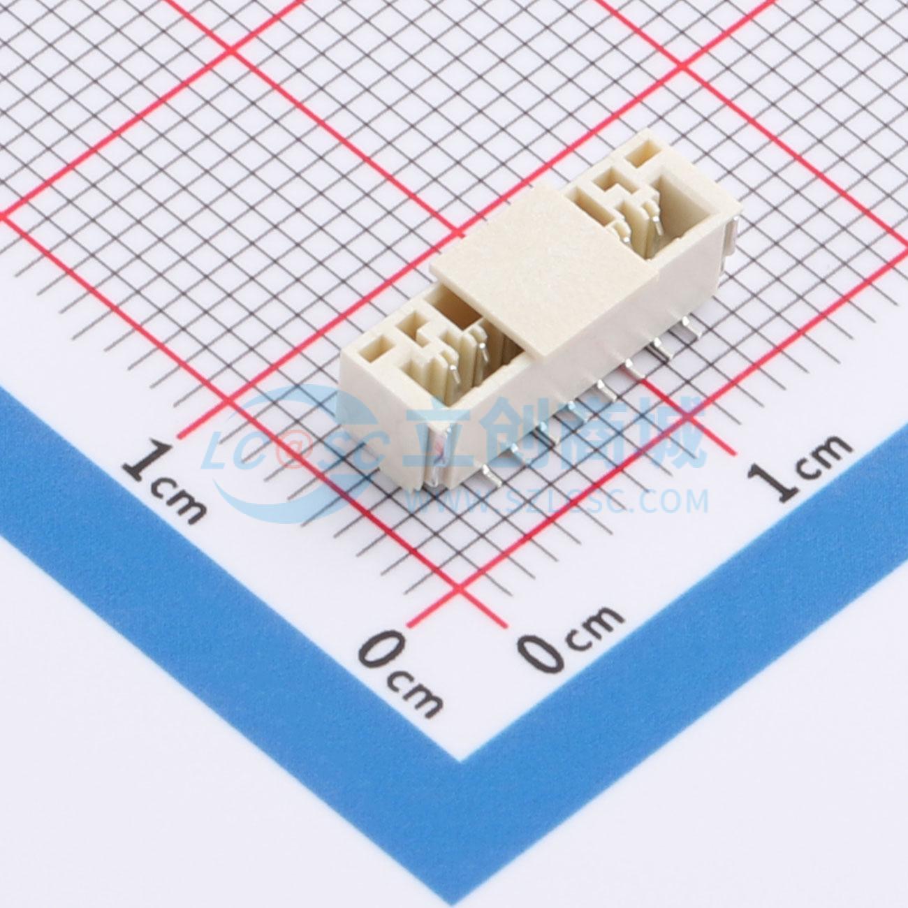 点击查看大图 ZX-GH1.25-8PLT-XM实物图