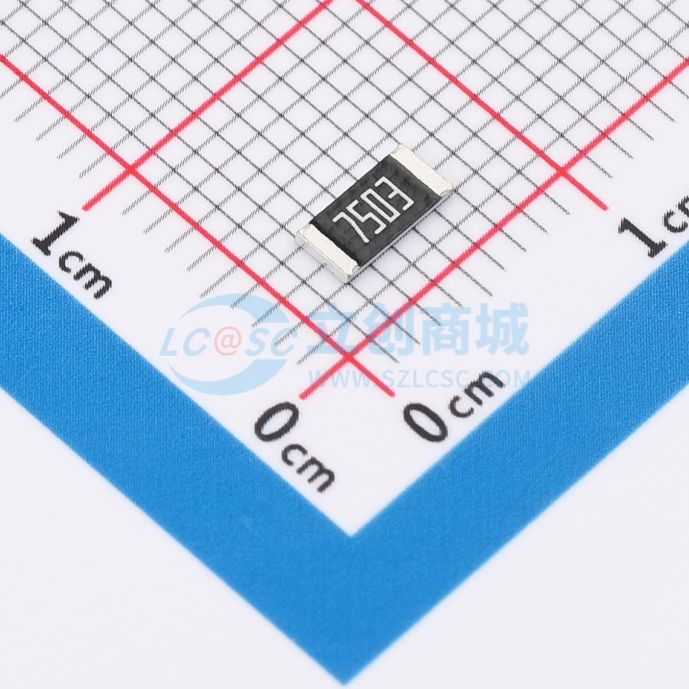 点击查看大图 RC2010FK-07750KL实物图