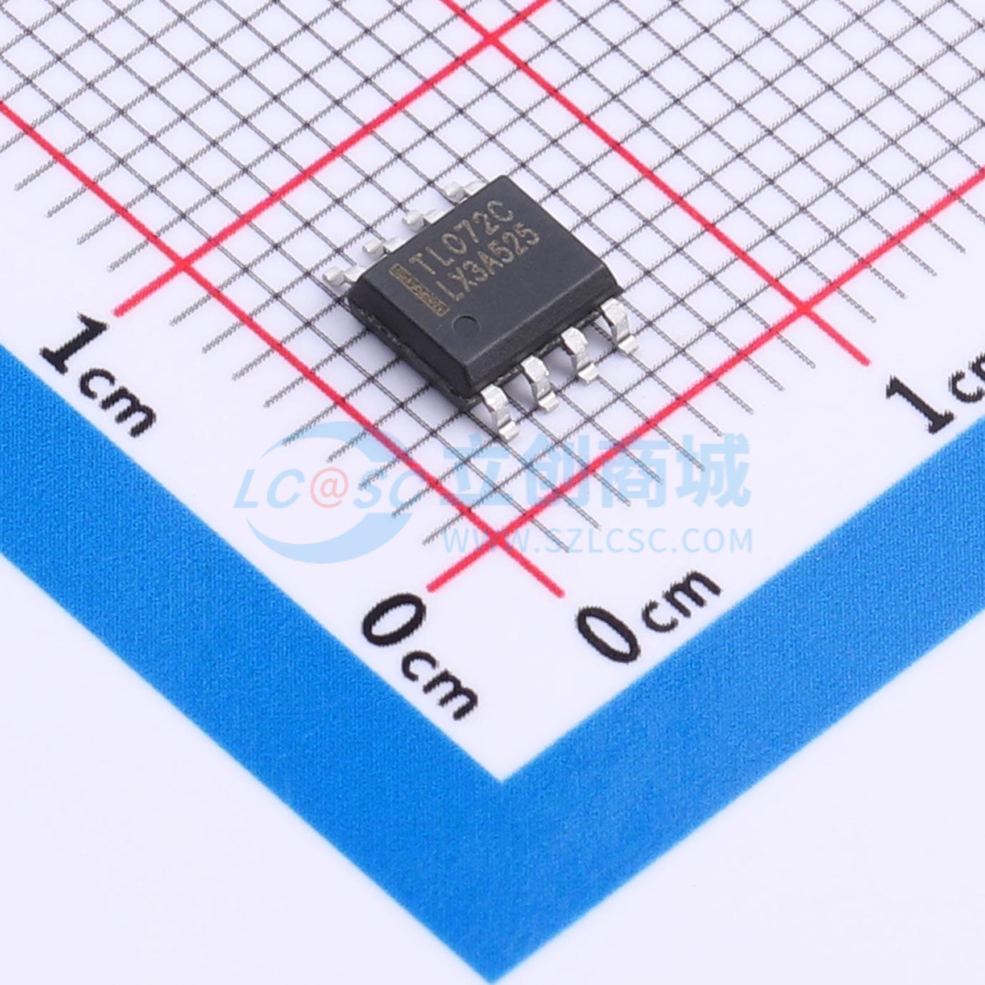 TL072CDR(LX)实物图