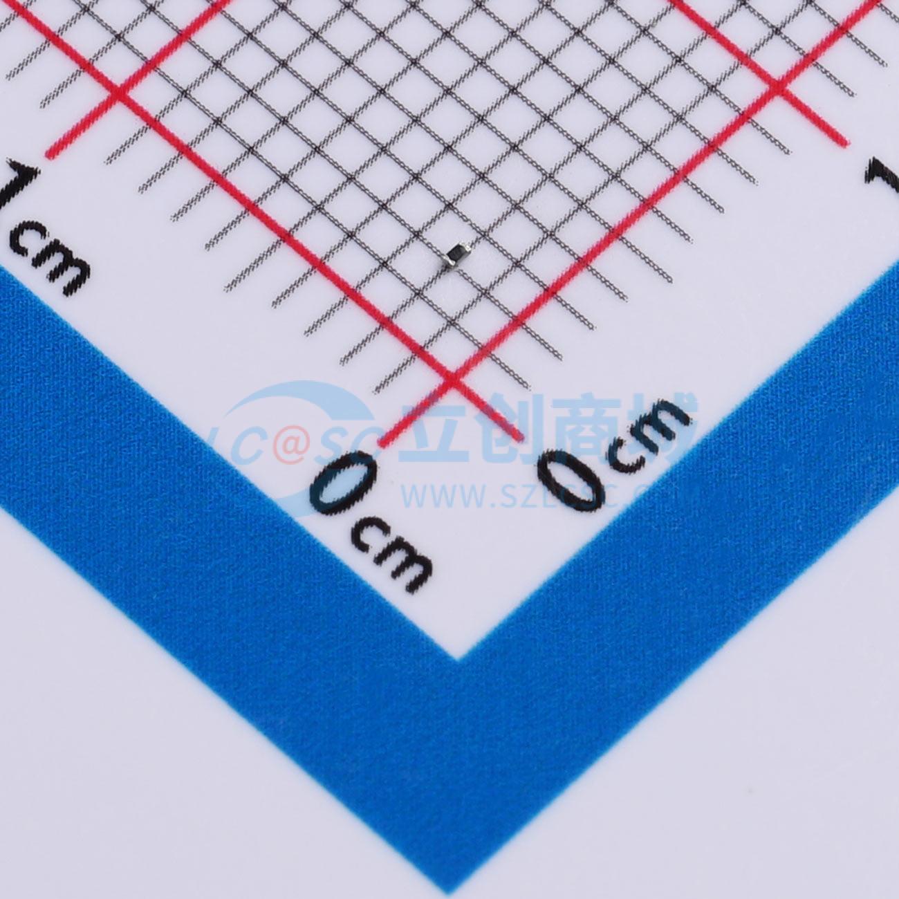 点击查看大图 RC0201FR-0717R8L实物图