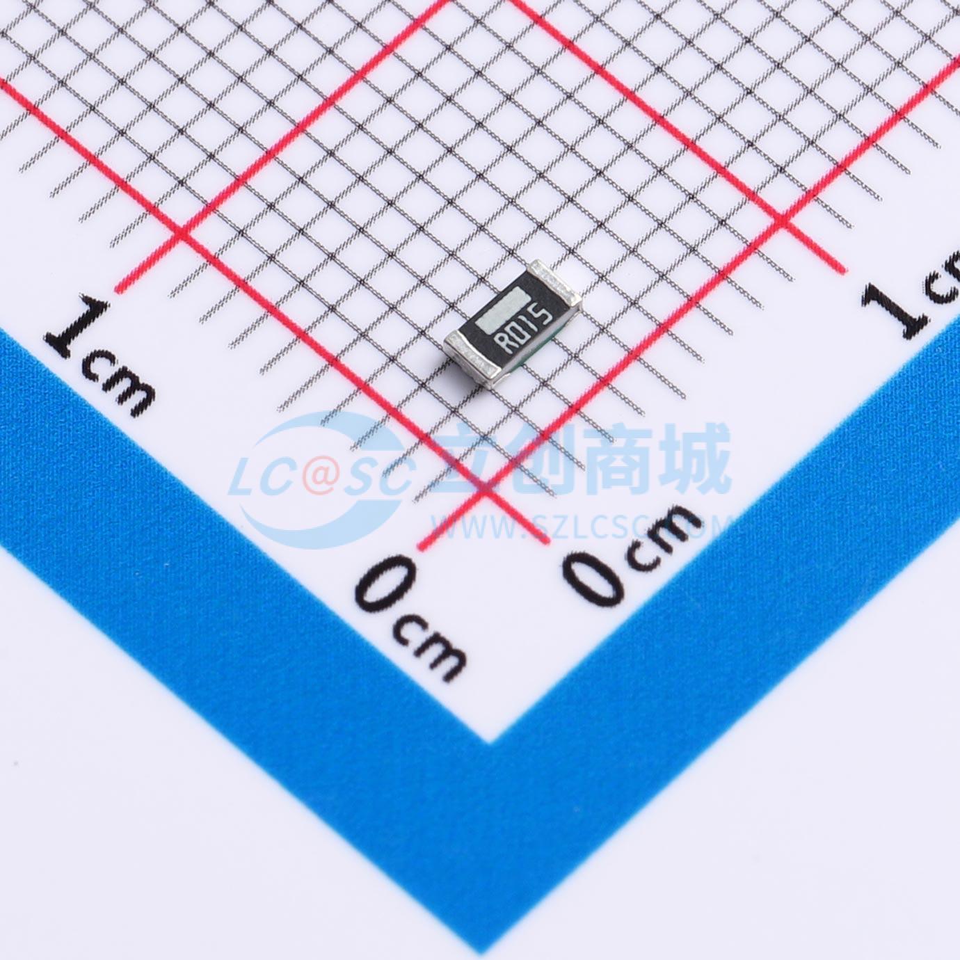 点击查看大图 PE1206FRF7W0R015L实物图