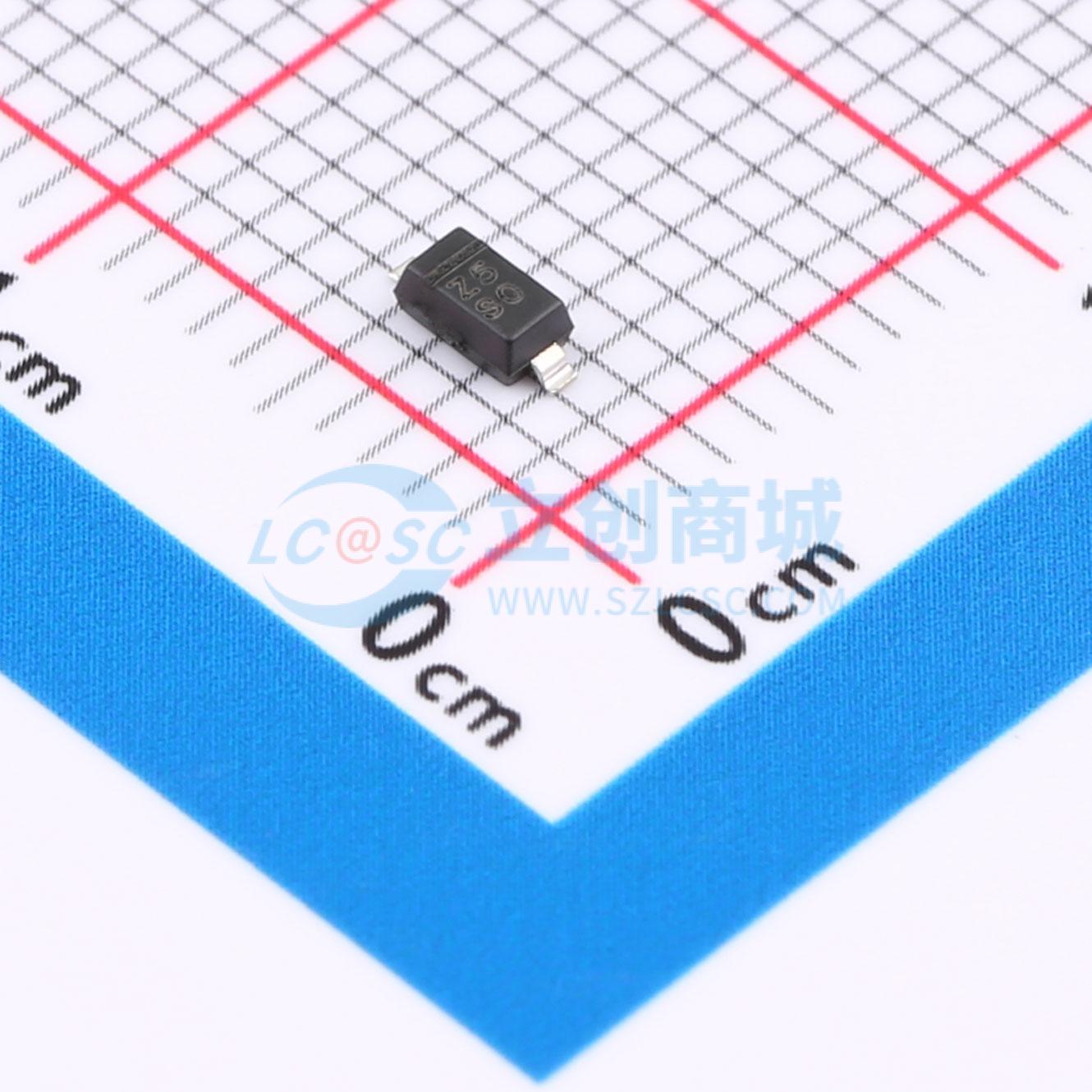 点击查看大图 BZT52C75-HE3_A-08实物图