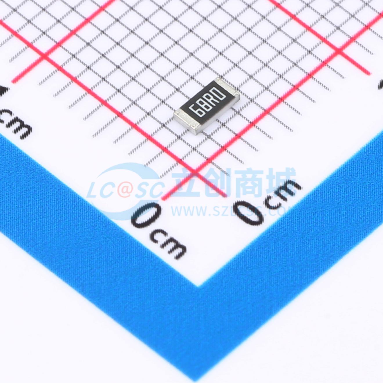 点击查看大图 FRQ1206F68R0TS实物图