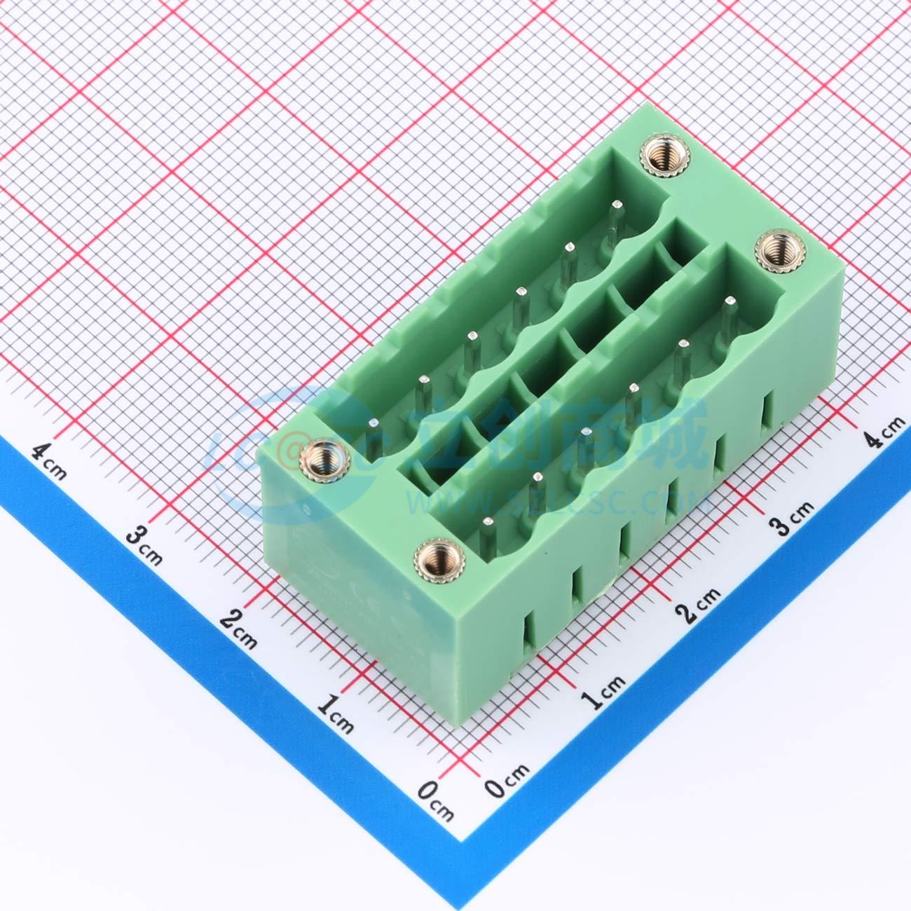KF2EDGKVHM-5.0-2*6P实物图