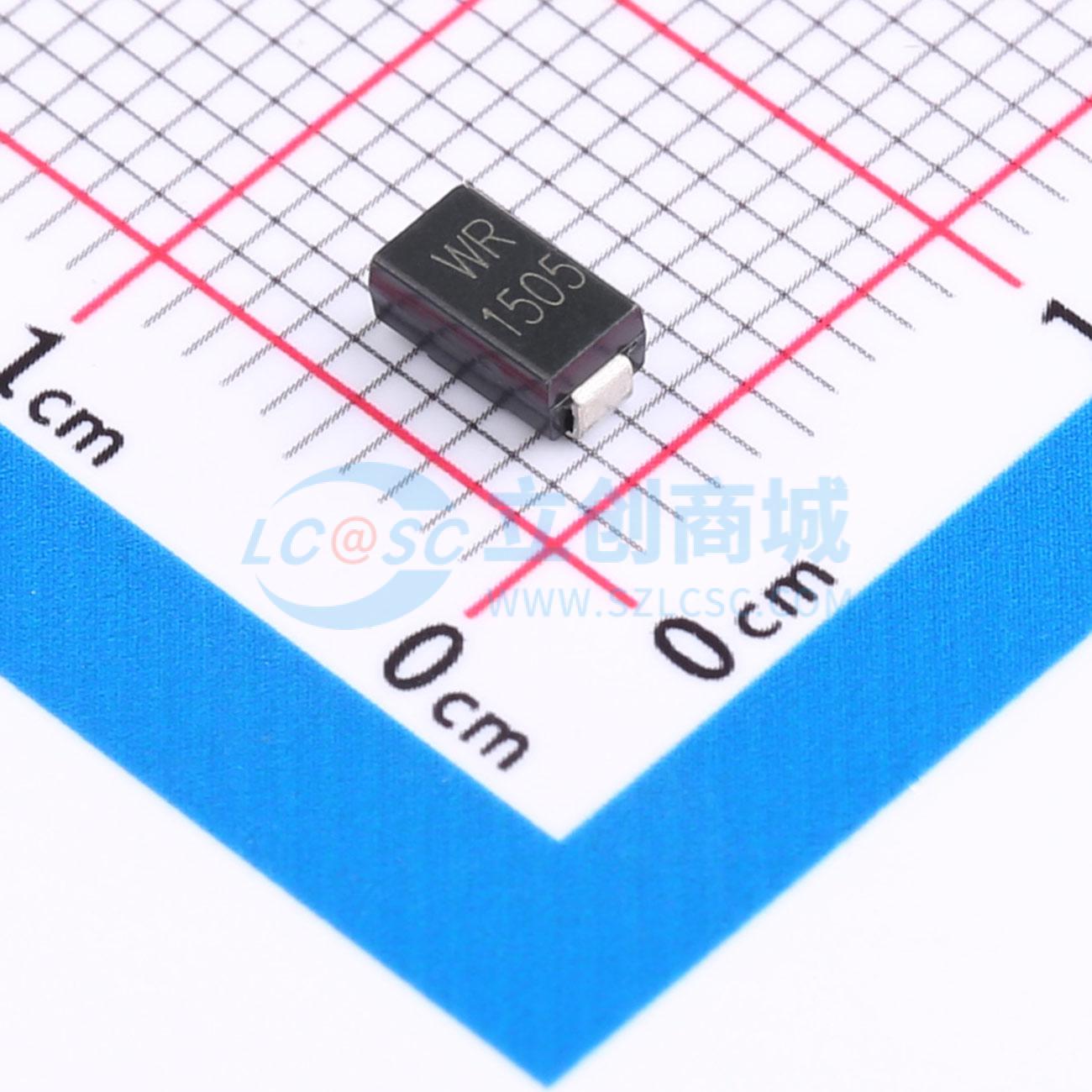 点击查看大图 SMAJ8.0CA实物图