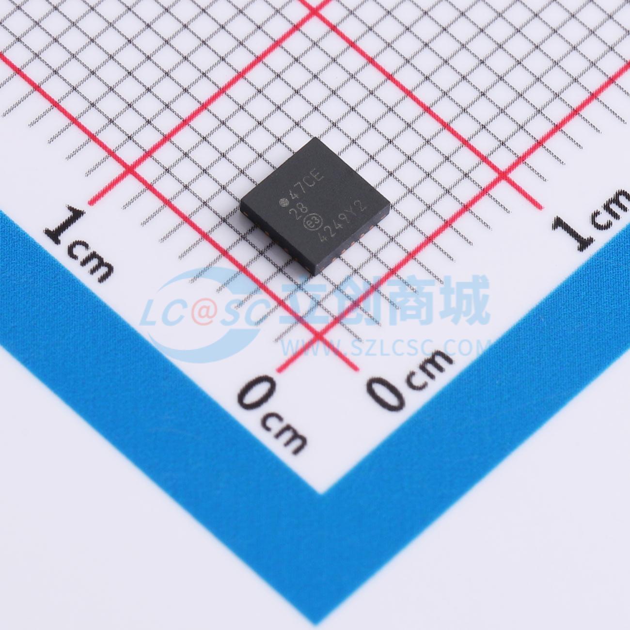 点击查看大图 MCP47CMB28-E/ML实物图