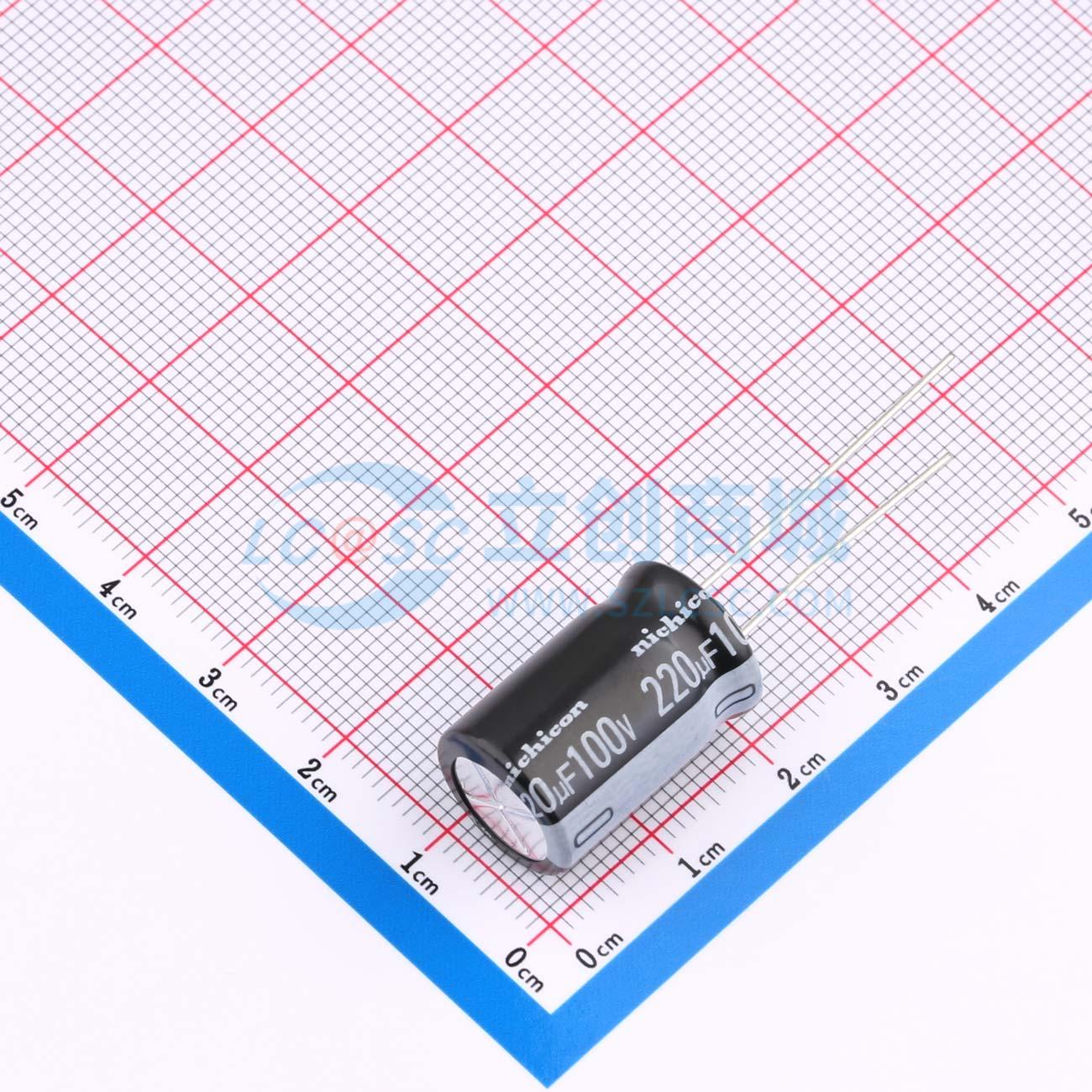 点击查看大图 UVY2A221MHD实物图