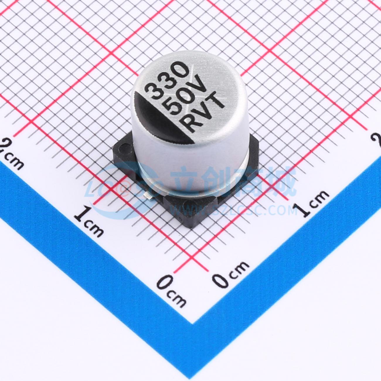 点击查看大图 RVT1H331M1010实物图