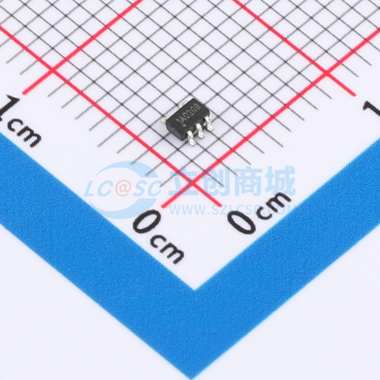 点击查看大图 CJ74AHC1G02R5N实物图