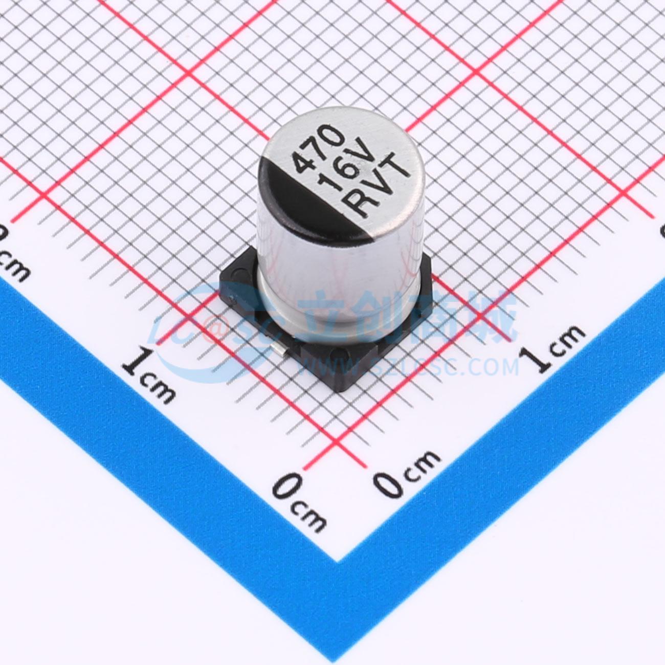 点击查看大图 RVT1C471M0810实物图