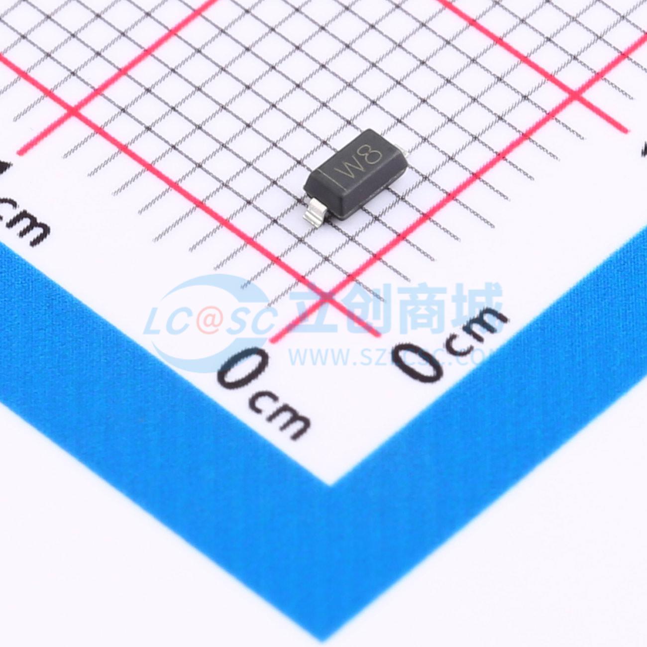 点击查看大图 BZT52C5V1实物图