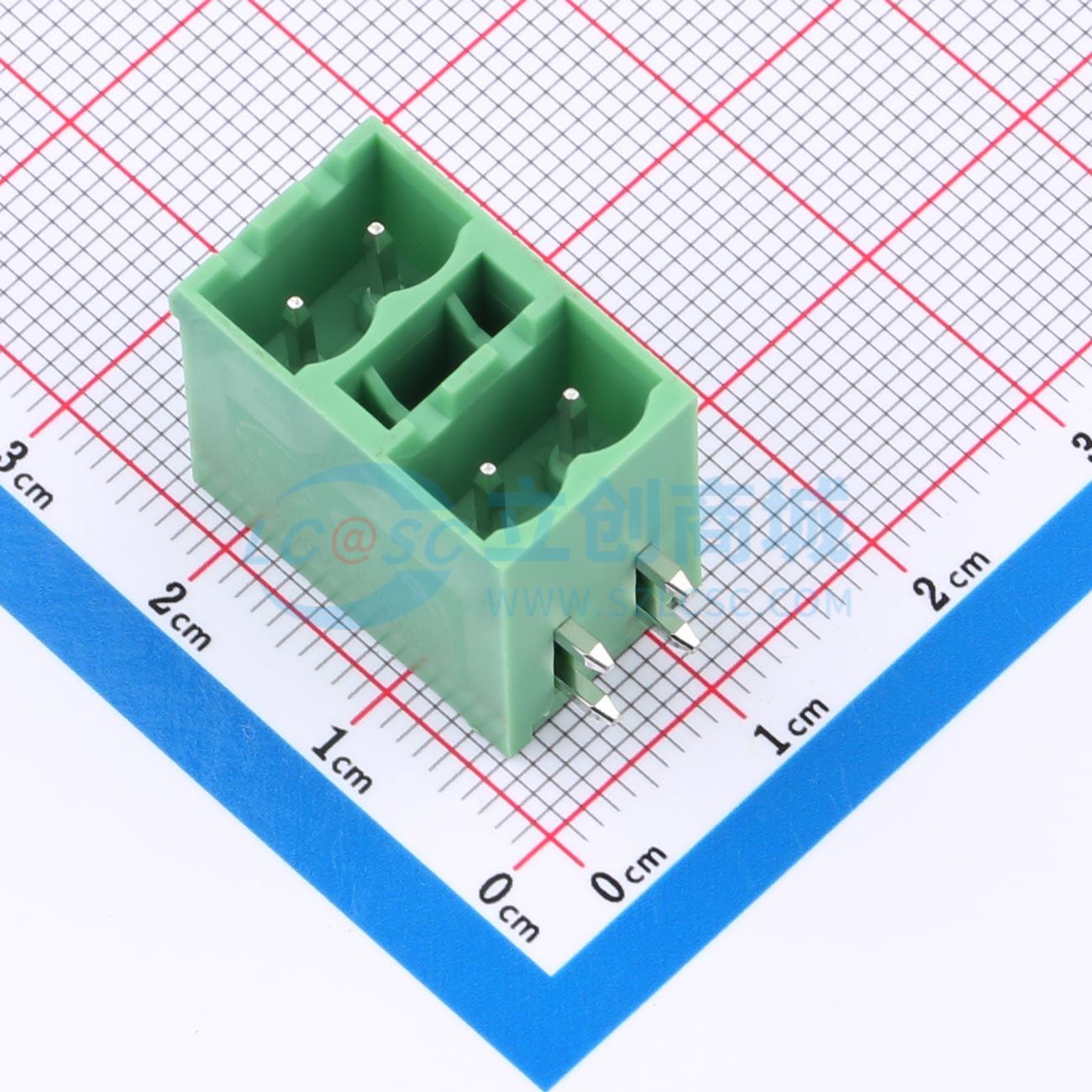 点击查看大图 KF2EDGKRCH-5.0-2*2P实物图