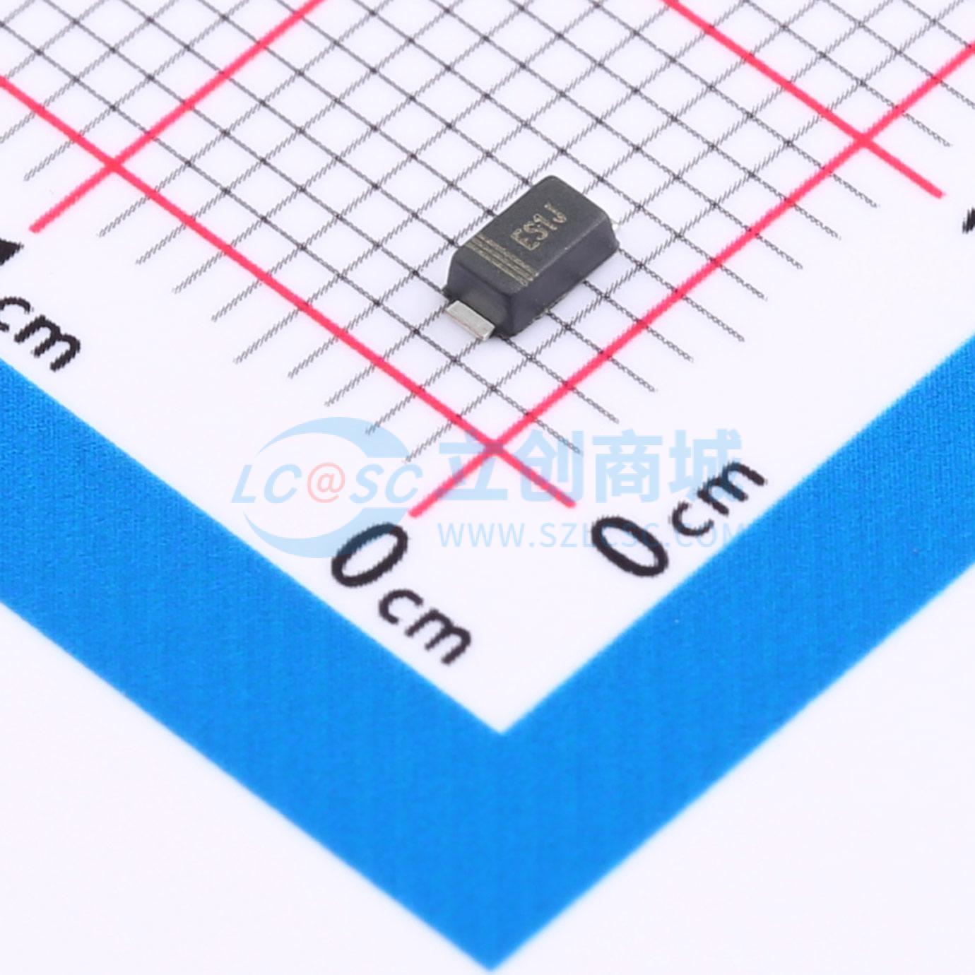 ES1J(SOD-123FL)实物图