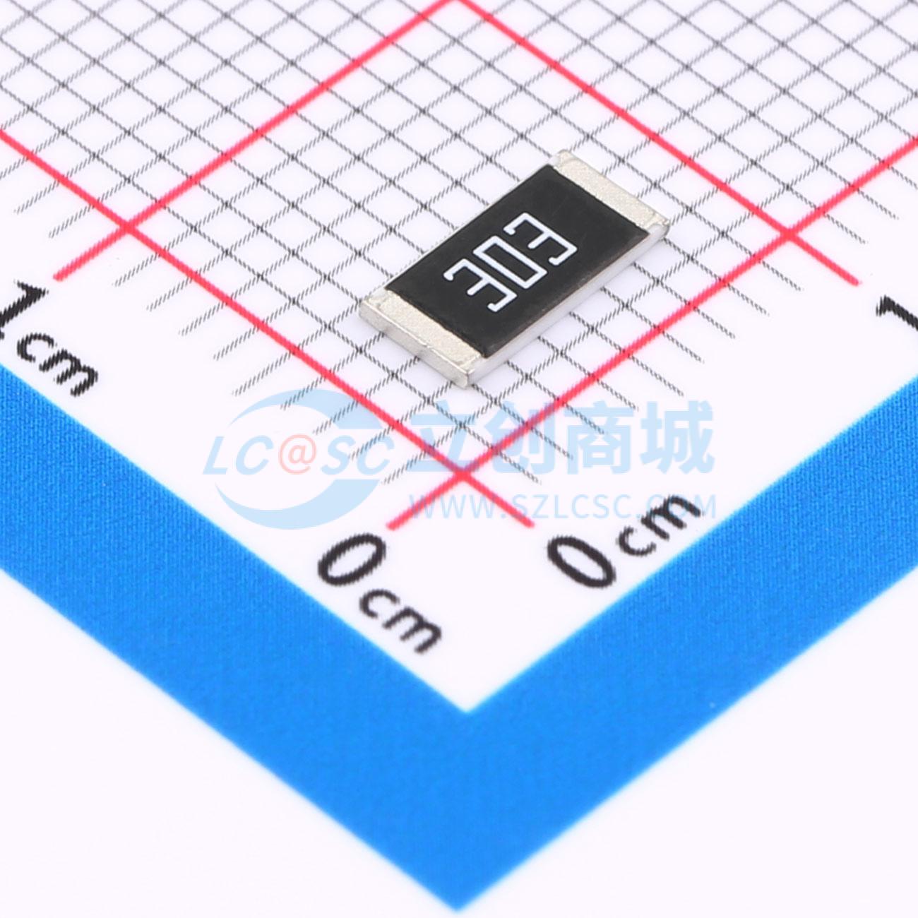 点击查看大图 HoCR2512-2W-30KR-5%实物图