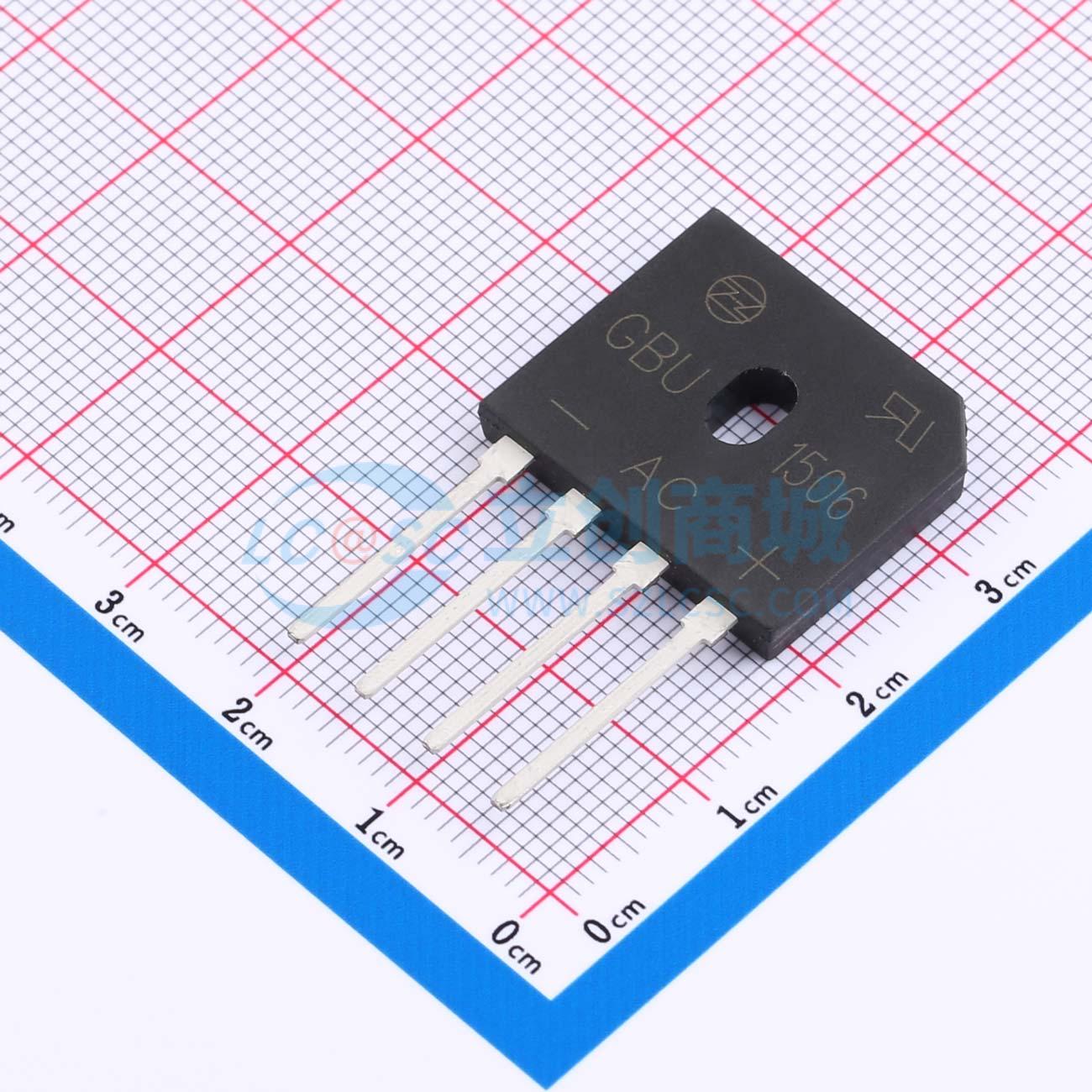 点击查看大图 GBU1506实物图
