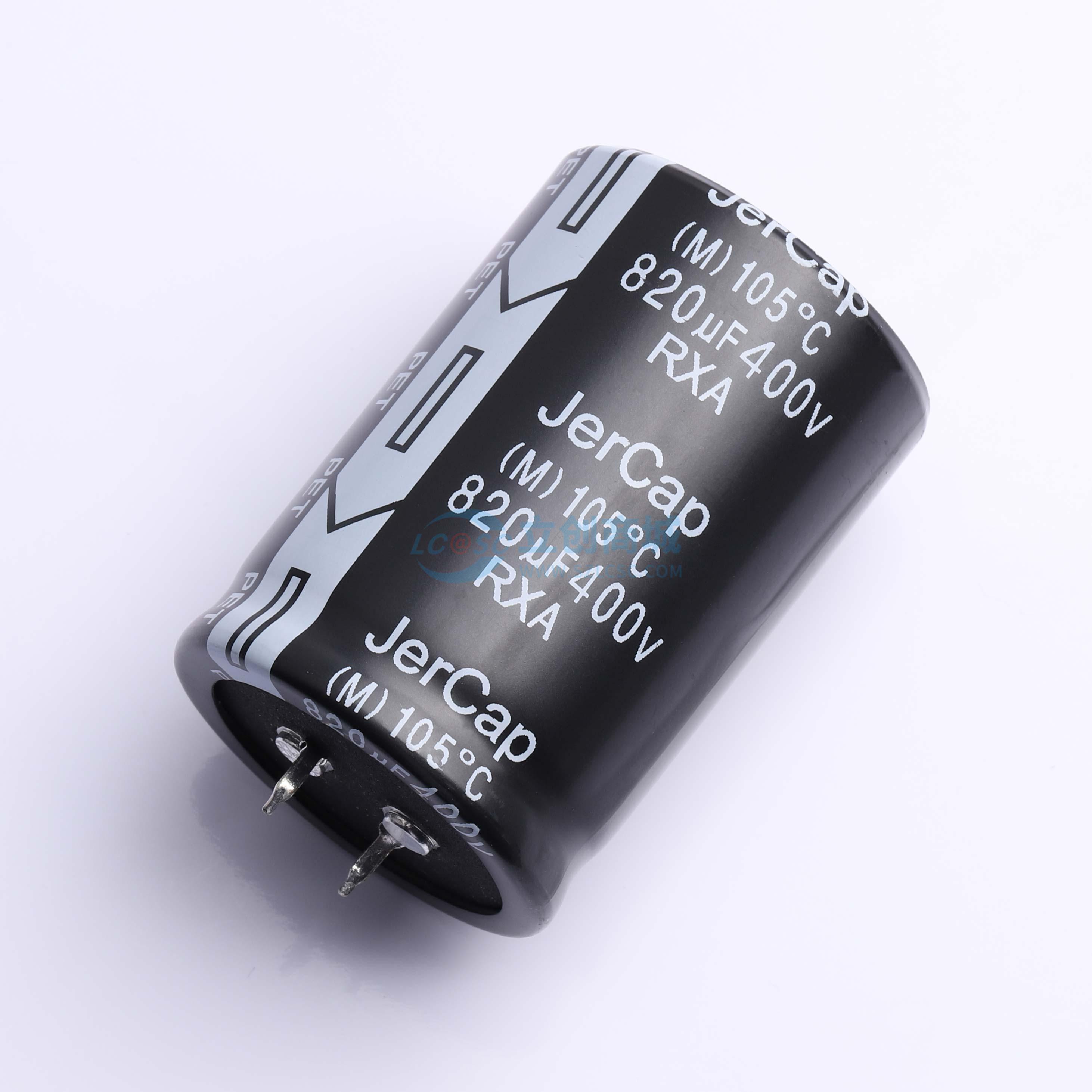 RXA400V820M35X50实物图