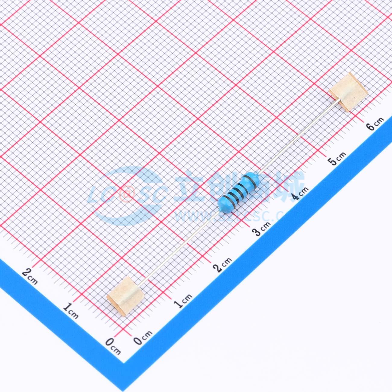 点击查看大图 RN1/2W100ΩFT/BA1实物图