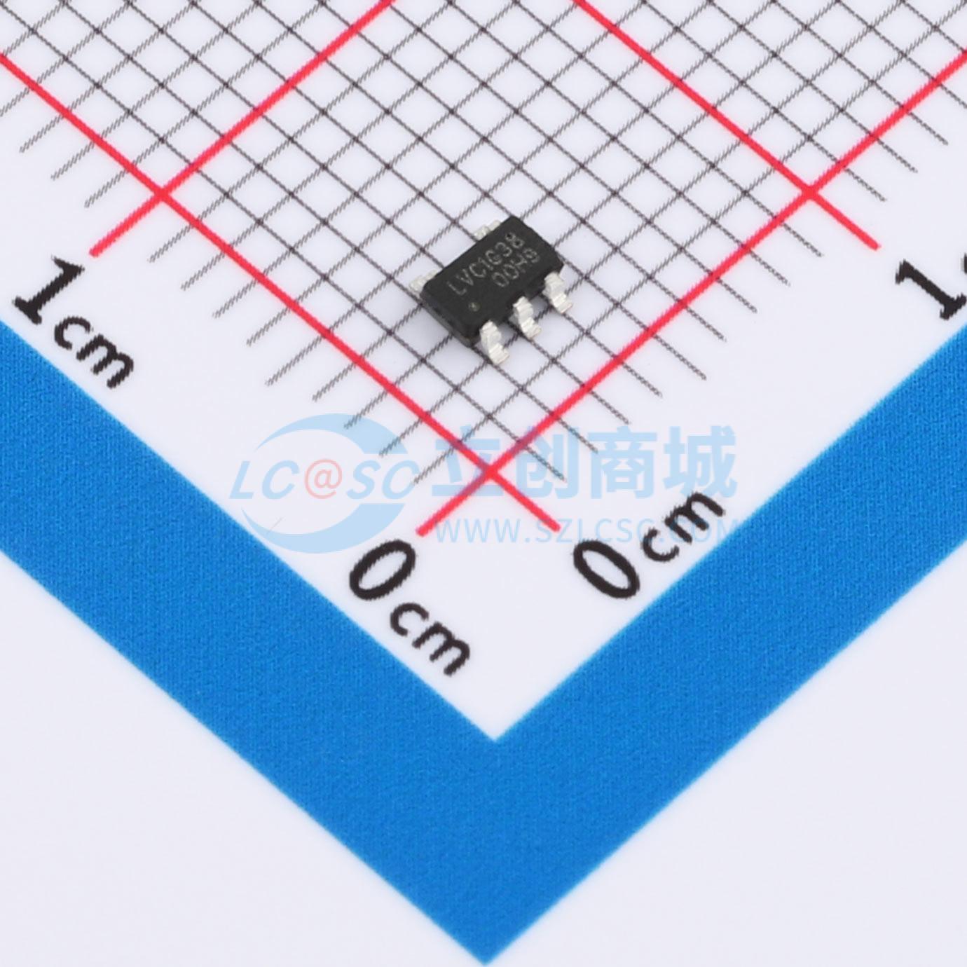 点击查看大图 CJ74LVC1G38M5N实物图