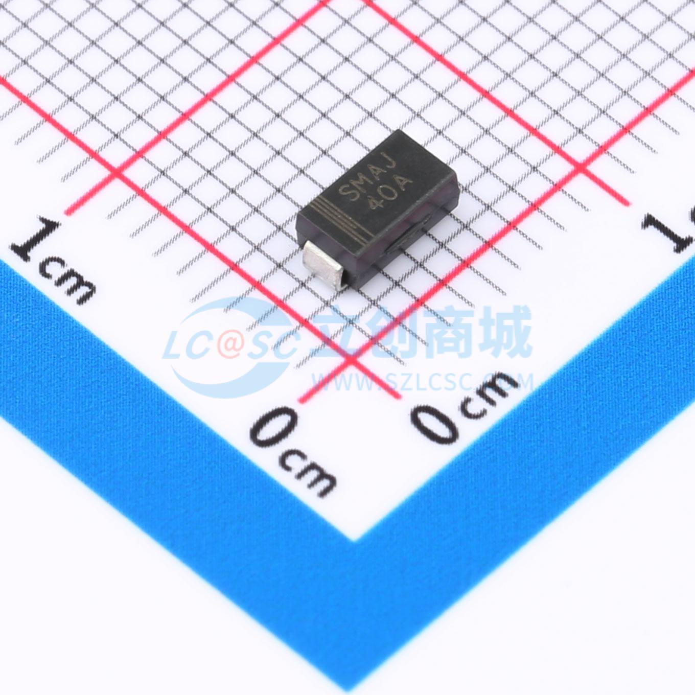 点击查看大图 SMAJ40A实物图